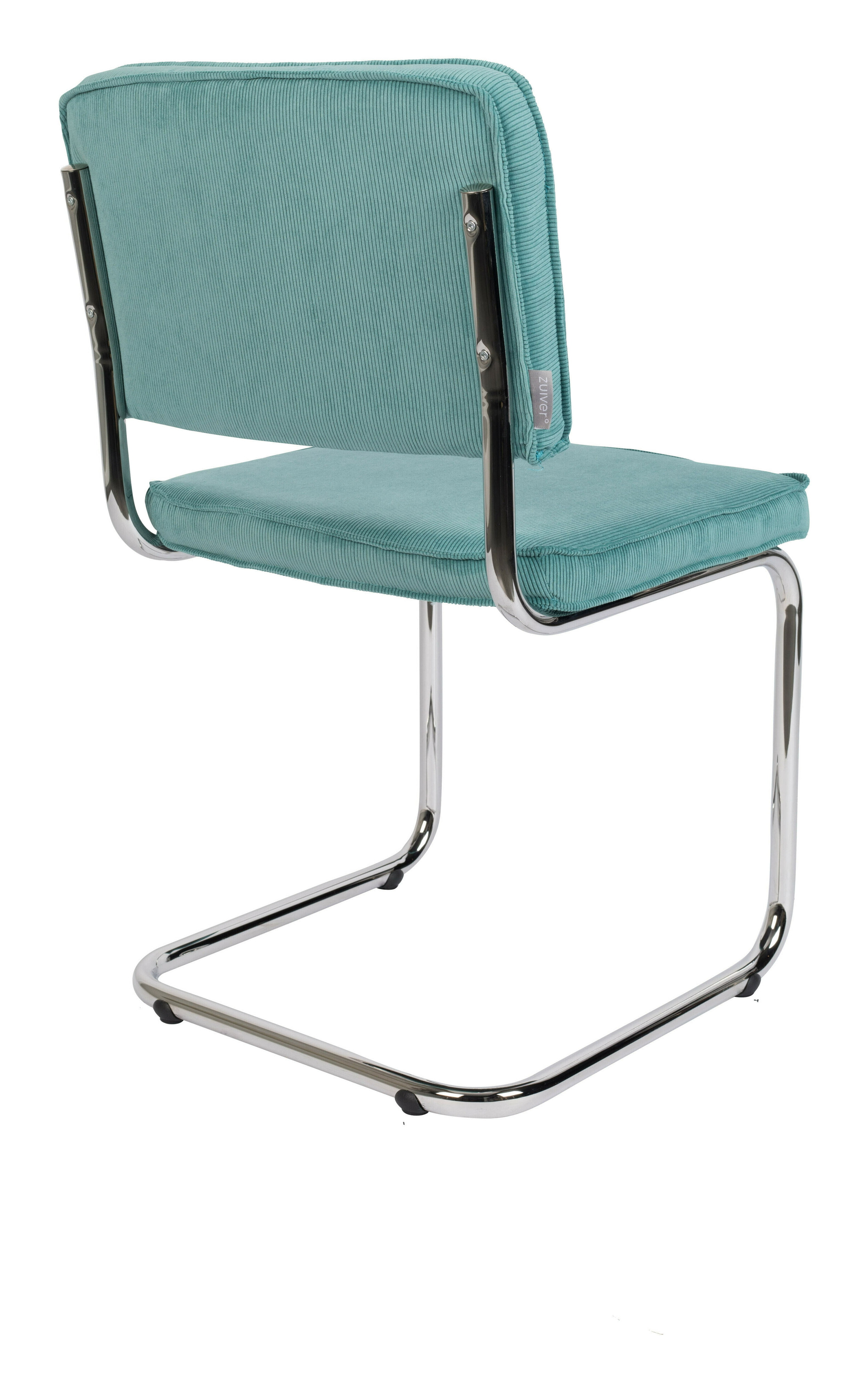 Zuiver Eetkamerstoel 'Ridge' Rib, kleur Blauw