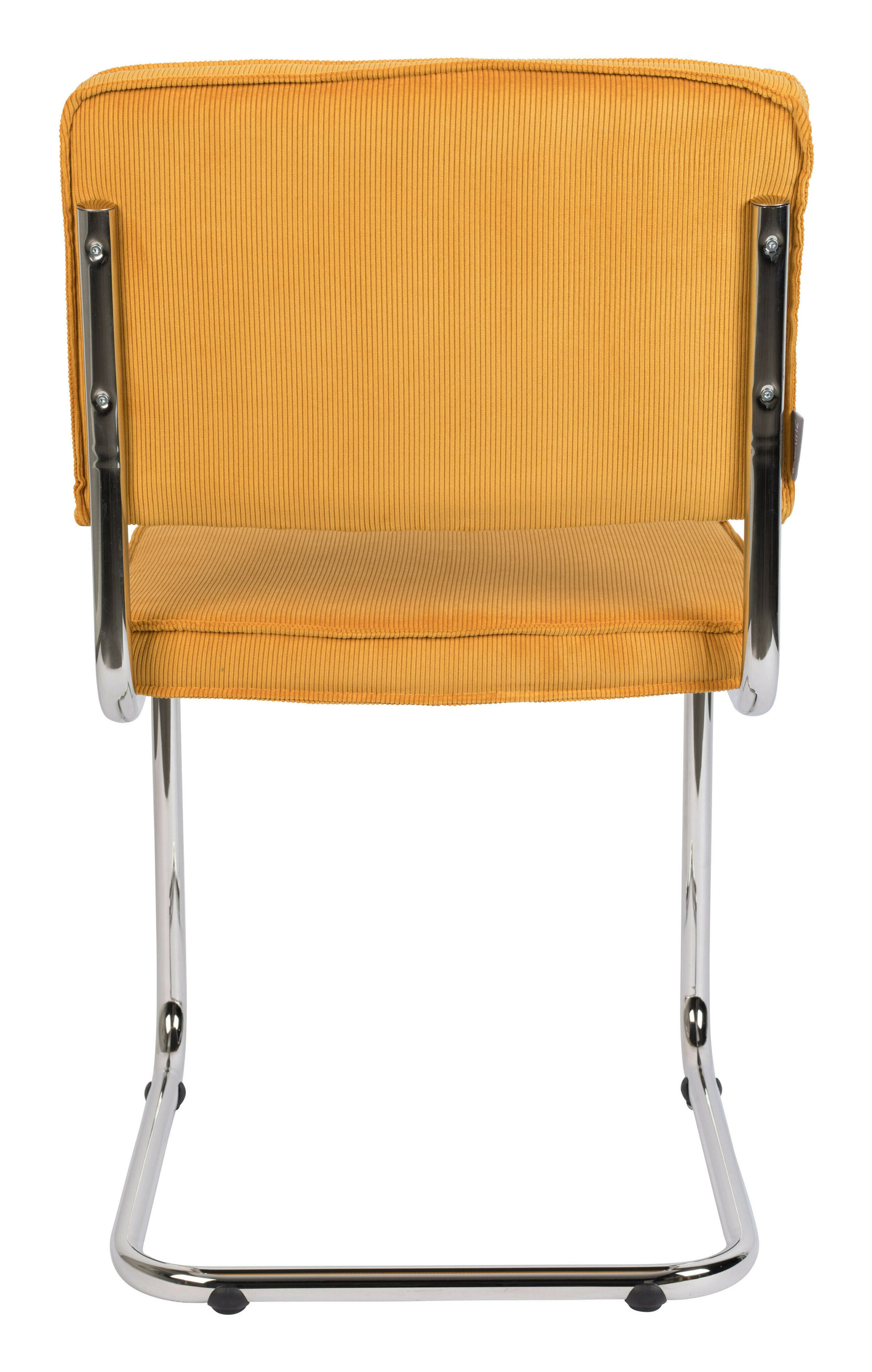 Zuiver Eetkamerstoel 'Ridge' Rib, kleur Geel