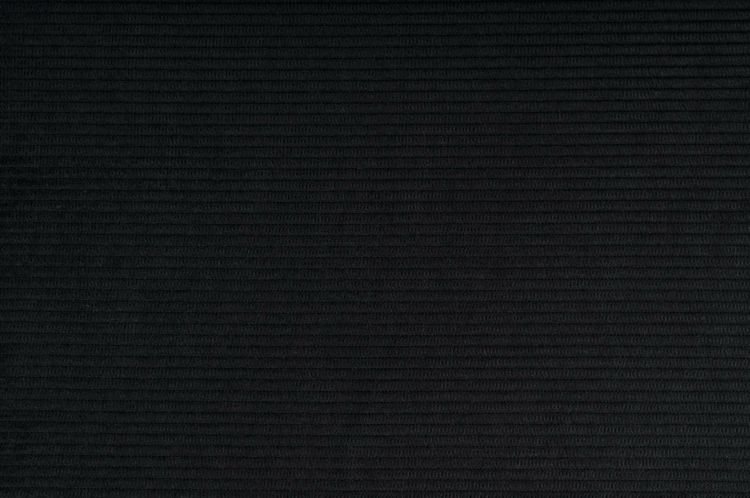 Zuiver Eetkamerstoel 'Ridge' Ribstof, kleur Zwart