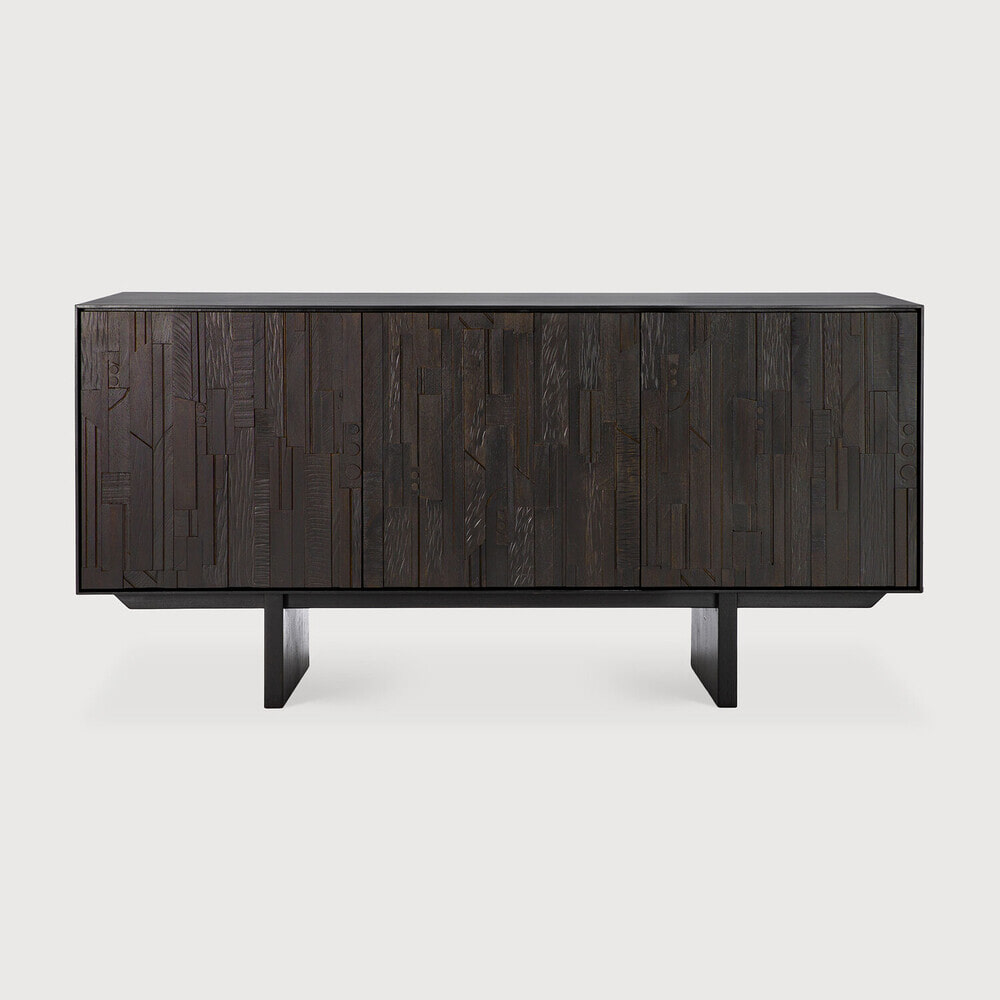 Ethnicraft Dressoir 'Mosaic' Gevernist Teakhout, 170cm