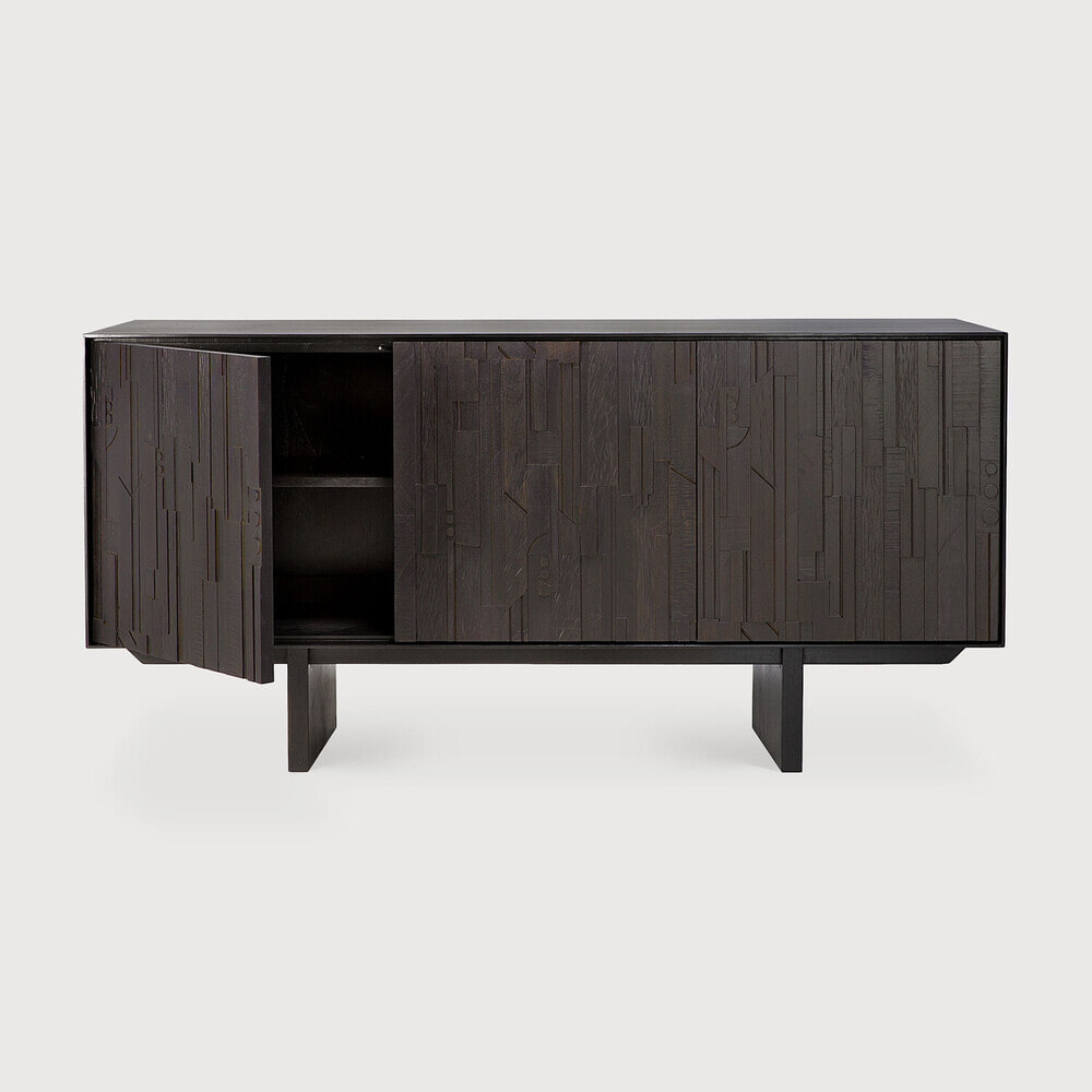 Ethnicraft Dressoir 'Mosaic' Gevernist Teakhout, 170cm