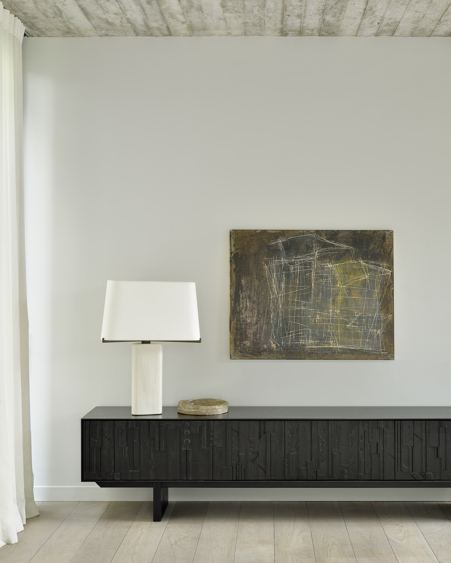 Ethnicraft TV-meubel 'Mosaic' Gevernist Teakhout, 242cm