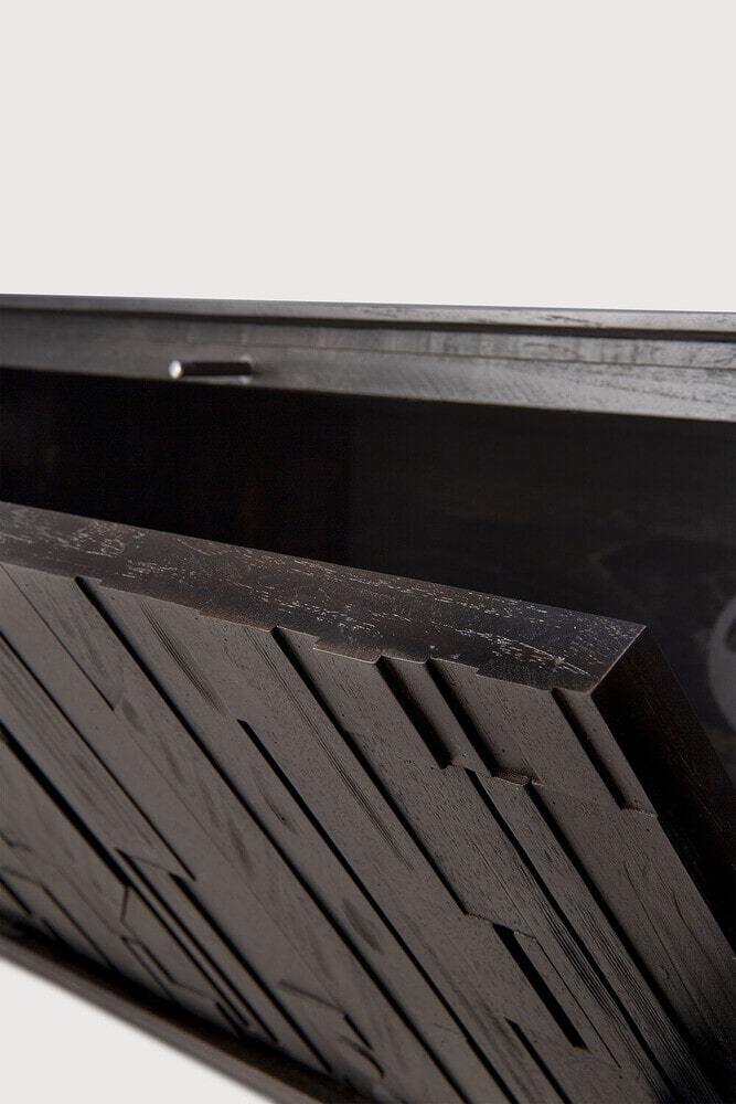 Ethnicraft TV-meubel 'Mosaic' Gevernist Teakhout, 162cm
