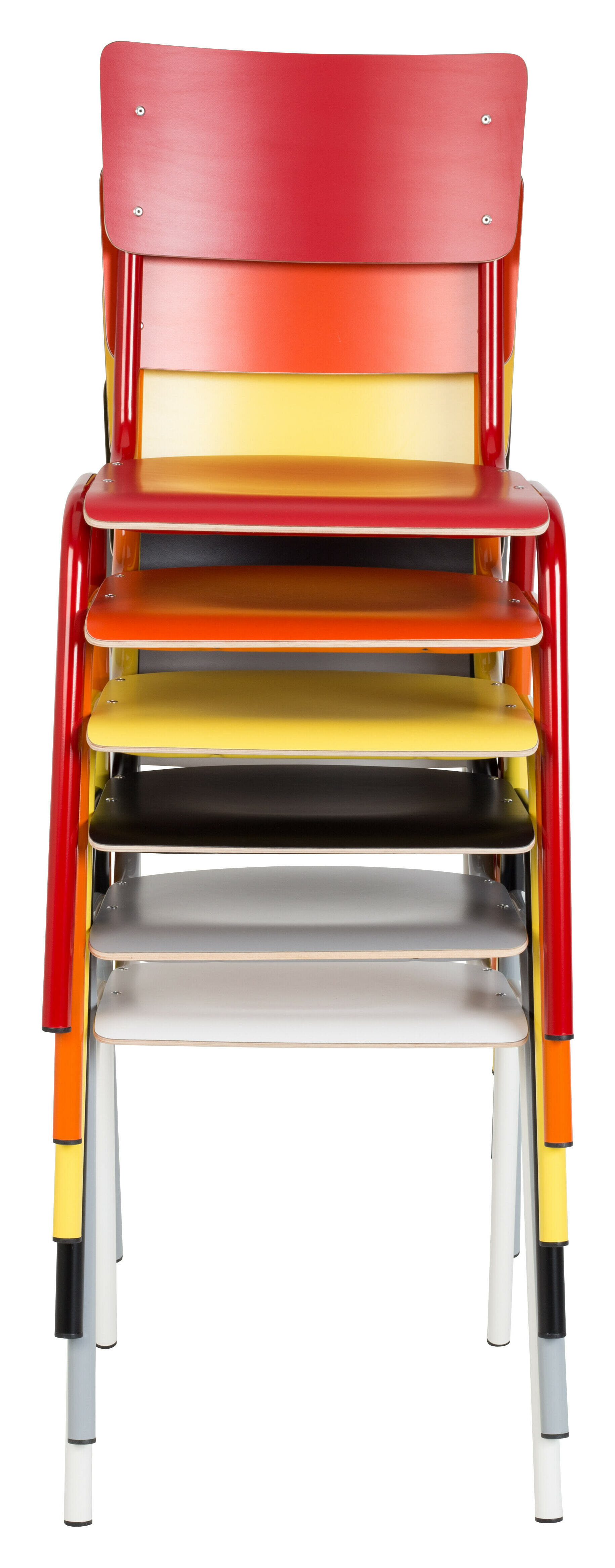 Zuiver Eetkamerstoel 'Back to School' kleur Zwart