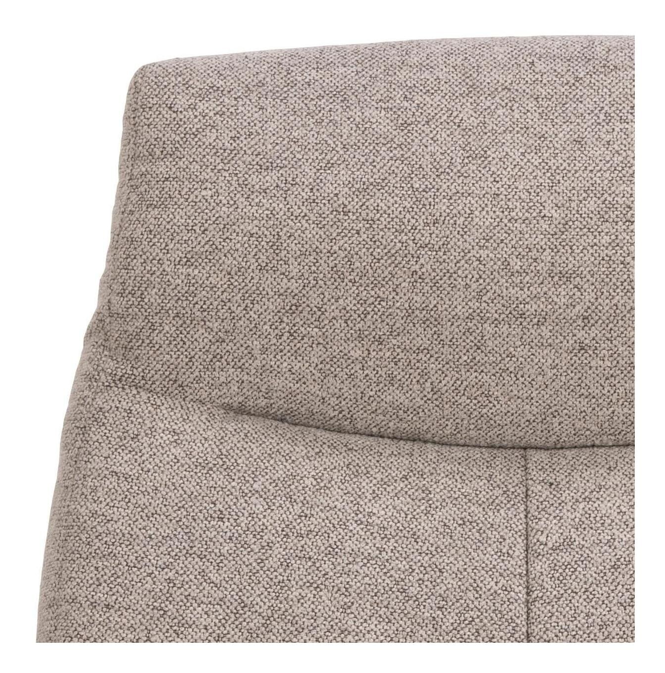 Bendt Relaxfauteuil 'Talisha' Met voetenbank, Bouclé, kleur Beige