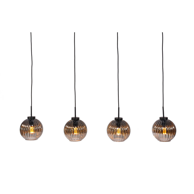 BASE Hanglamp 'Melin' 4-lamps