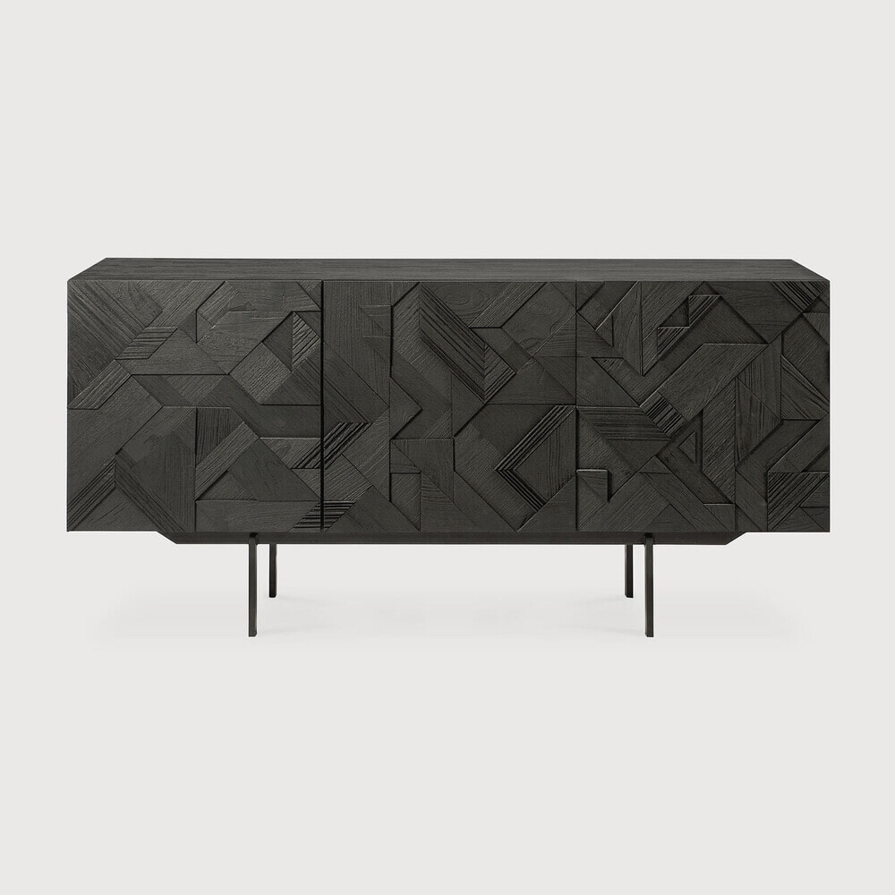 Ethnicraft Dressoir 'Graphic' Gevernist Teakhout