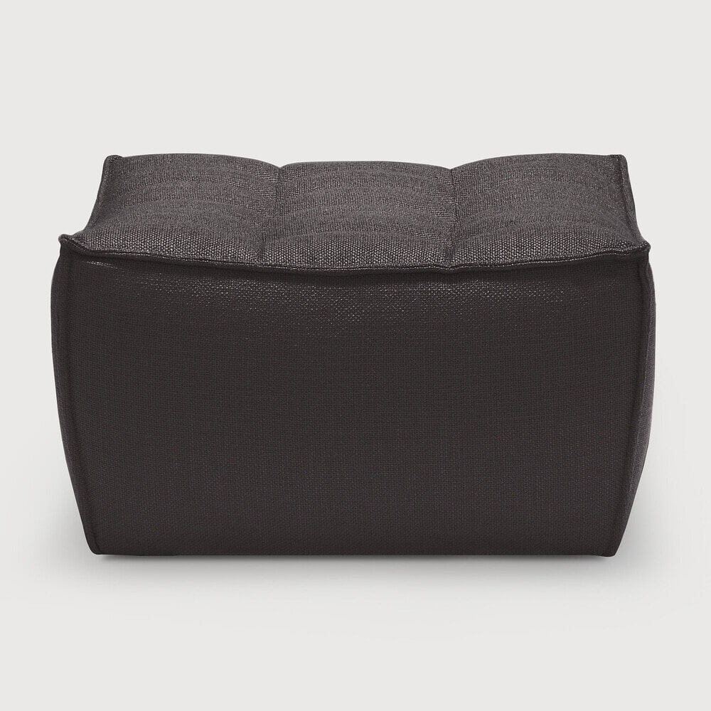 Ethnicraft Hocker 'N701' 70 x 70cm, kleur Donkergrijs