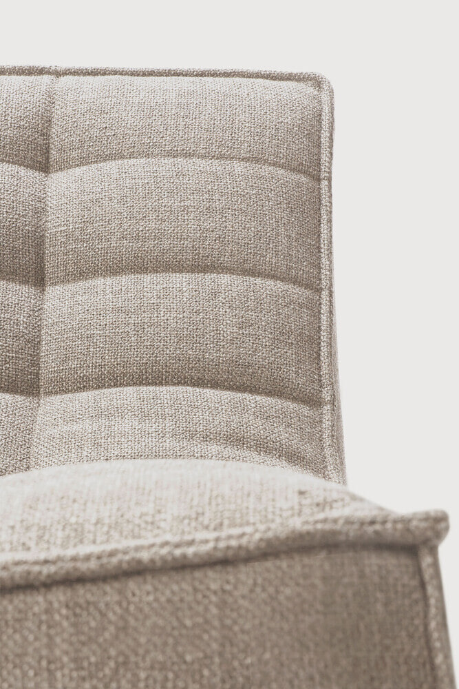 Ethnicraft Modulaire Bank 'N701' 1-zits, kleur Beige