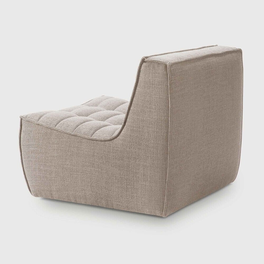 Ethnicraft Modulaire Bank 'N701' 1-zits, kleur Beige