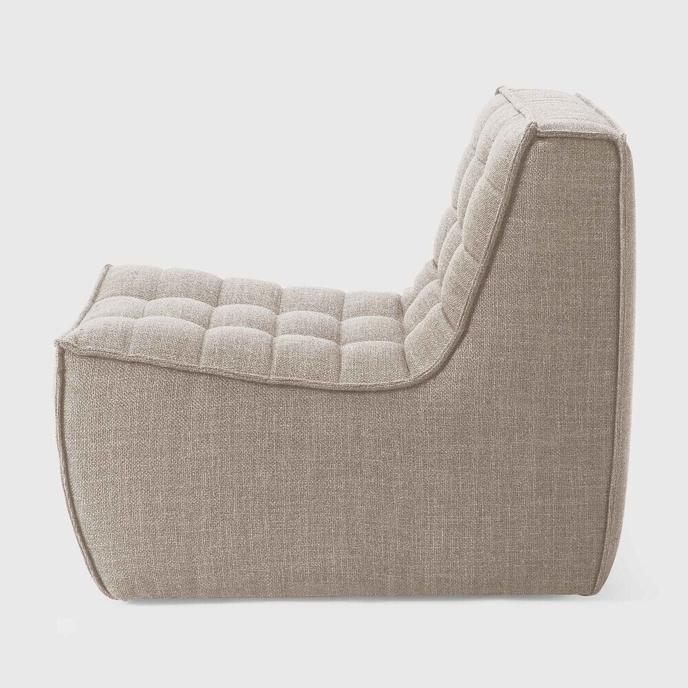 Ethnicraft Modulaire Bank 'N701' 1-zits, kleur Beige