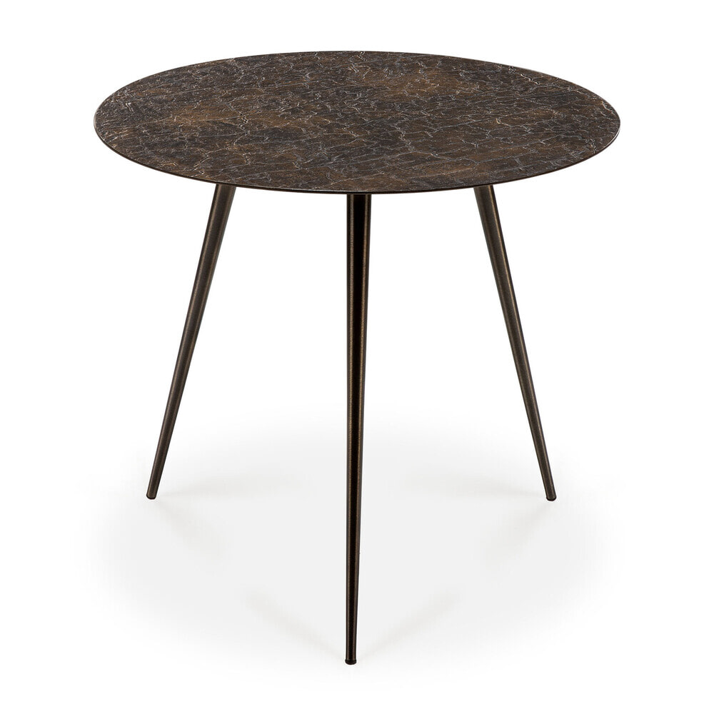 Ethnicraft Ronde Salontafel Luna Minerals, 50cm - Whisky