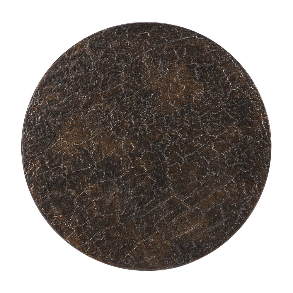 Ethnicraft Ronde Salontafel 'Luna' Minerals, 50cm, kleur Whisky