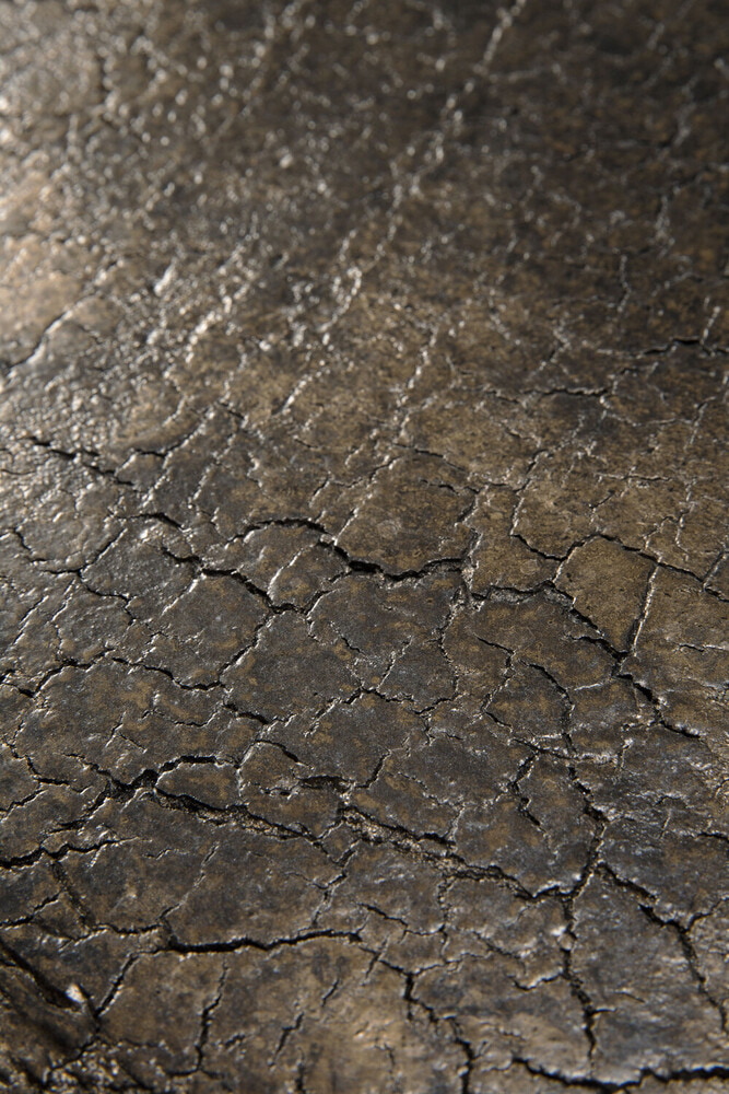 Ethnicraft Ronde Salontafel 'Luna' Minerals, 80cm, kleur Whisky