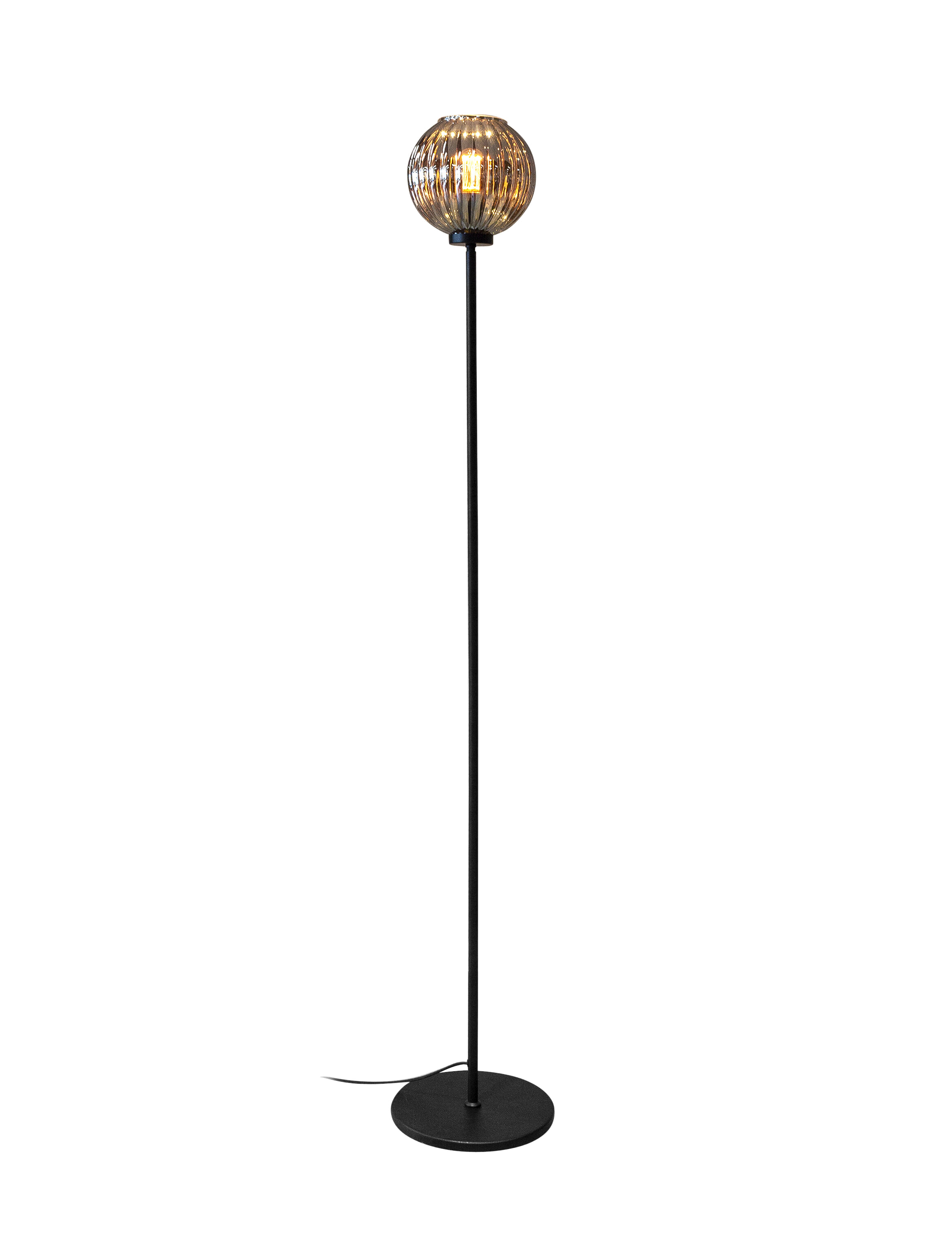 BASE Vloerlamp Melin 155cm - Zwart