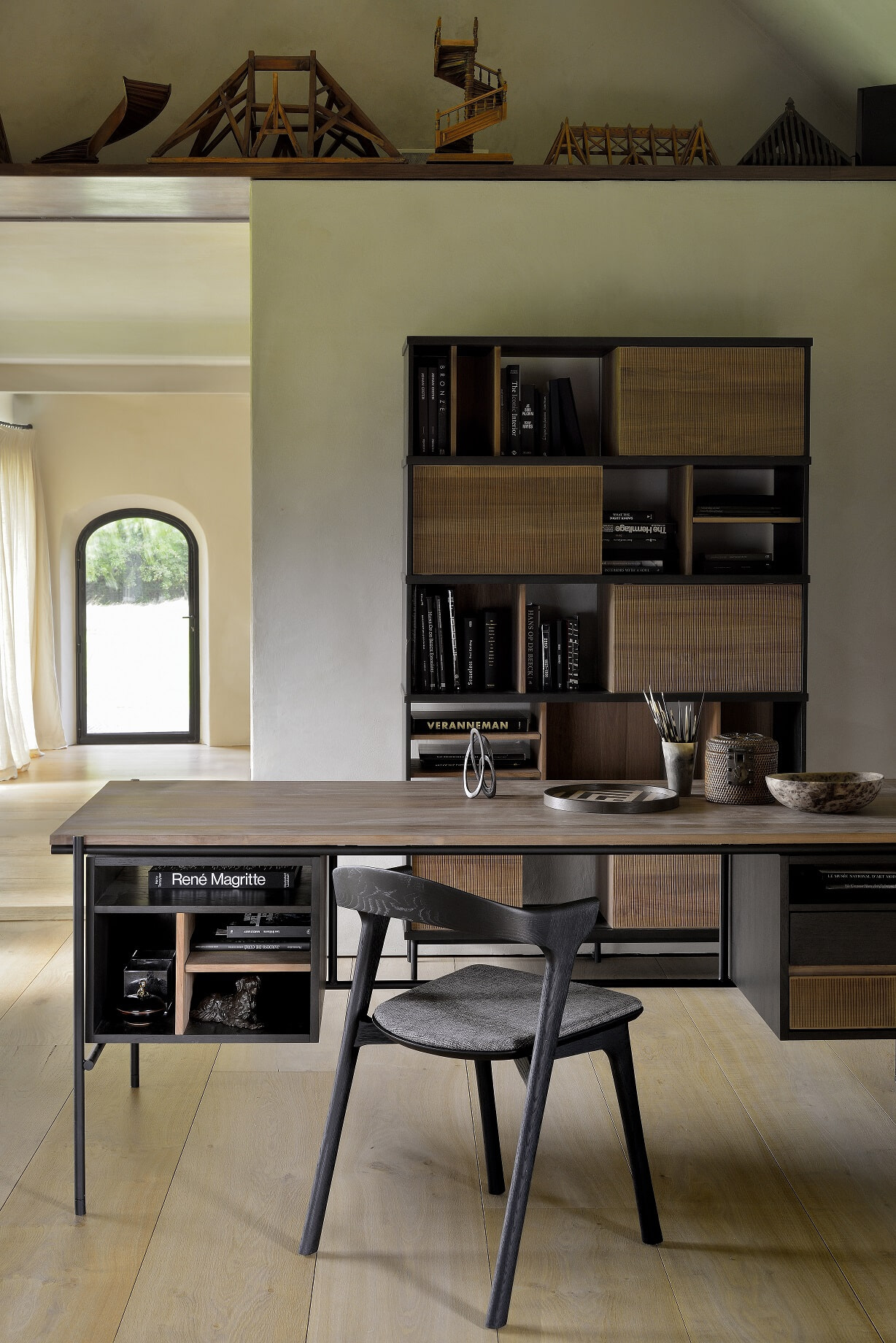 Ethnicraft Bureau 'Oscar' Teakhout, 200 x 90cm