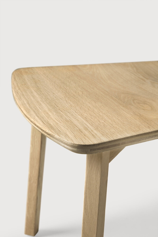 Ethnicraft Eetkamerstoel 'Casale' Geolied Eikenhout, kleur Naturel