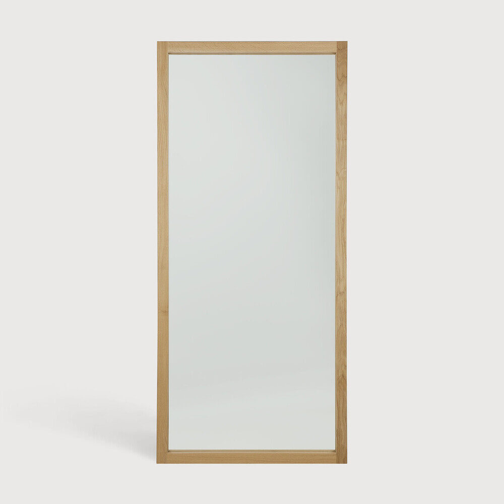 Ethnicraft Spiegel Light Frame Eikenhout, 200 x 90cm - Naturel