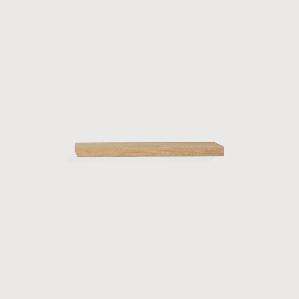 Ethnicraft Wandplank 'Wall' Eikenhout, 70cm, kleur Naturel