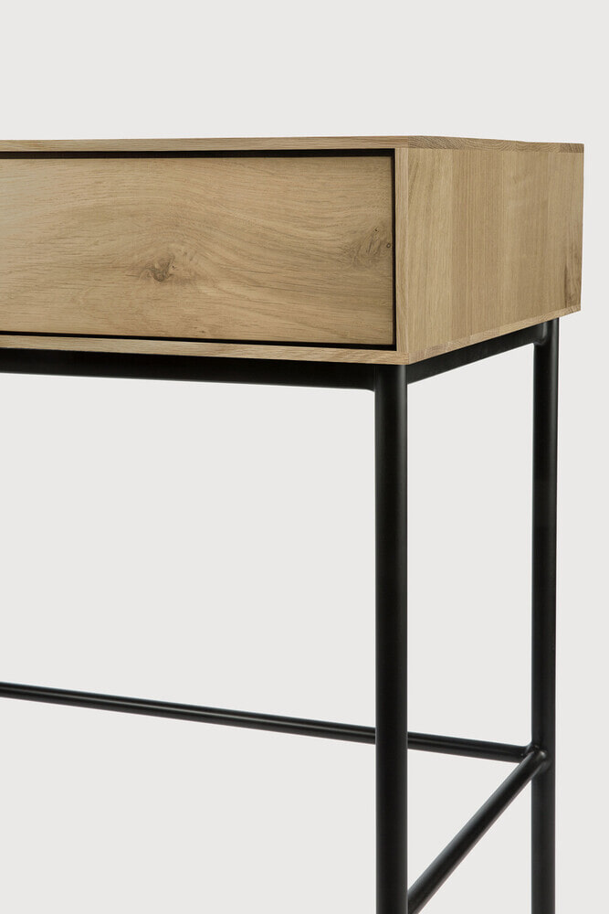 Ethnicraft Bureau 'Whitebird' Gevernist Eikenhout, 127 x 41cm