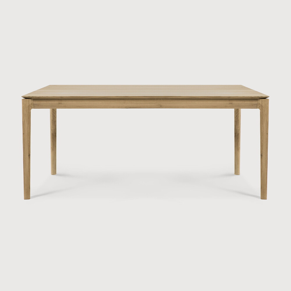 Ethnicraft Eettafel 'Bok' Geolied Eikenhout, 180 x 90cm