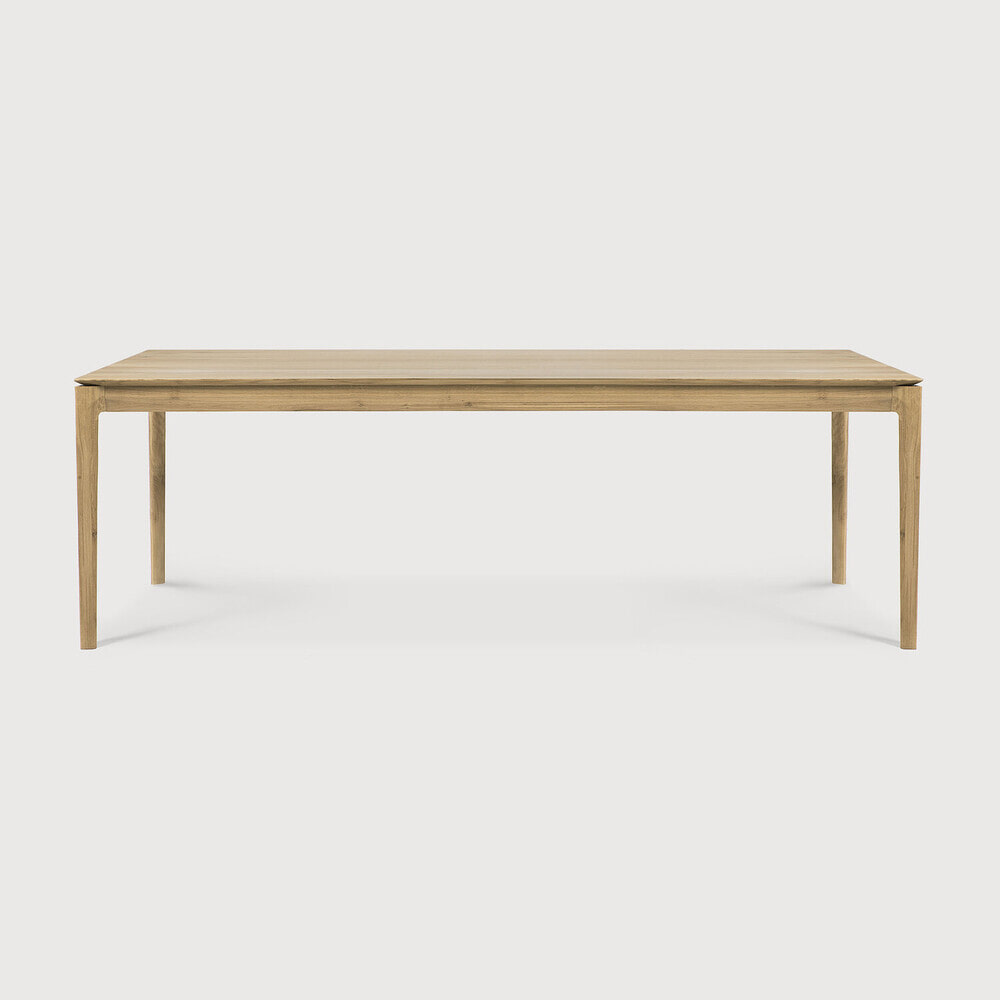 Ethnicraft Eettafel 'Bok' Geolied Eikenhout, 240 x 100cm