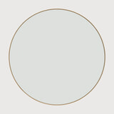 Ethnicraft Ronde Spiegel 'Layers' Eikenhout, 121cm