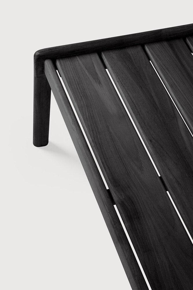 Ethnicraft Outdoor Salontafel 'Jack' Teakhout, 150 x 65cm, kleur Zwart