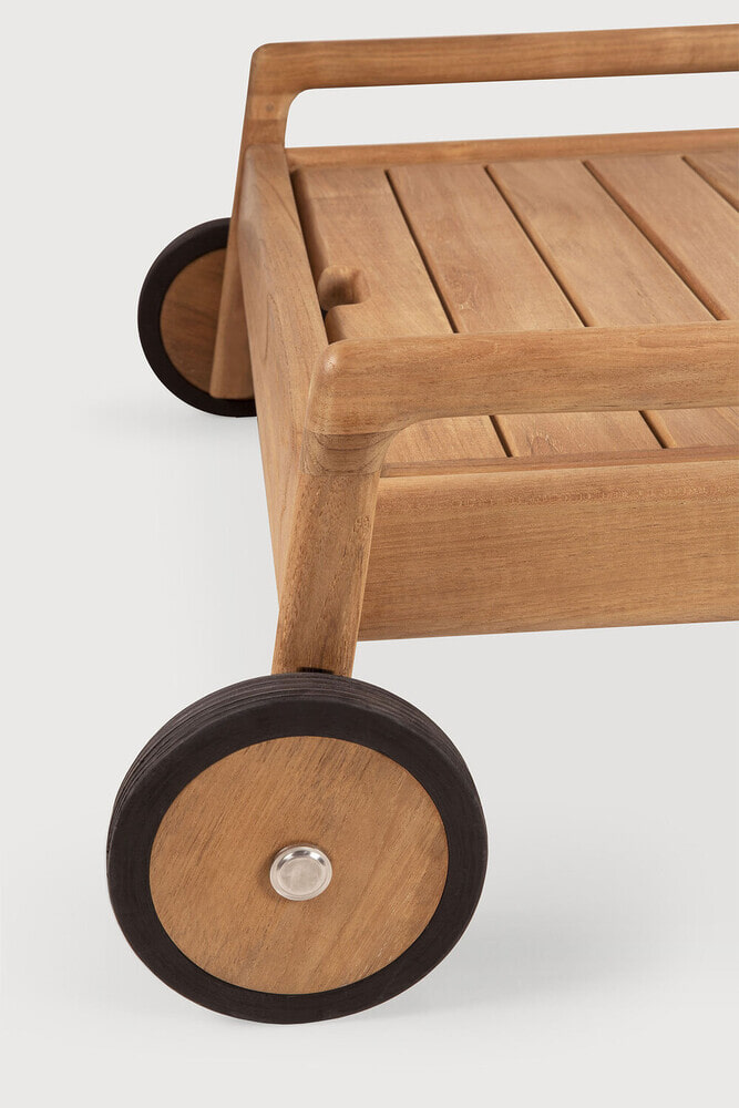 Ethnicraft Verstelbaar Ligbed 'Jack' Teakhout, kleur Naturel