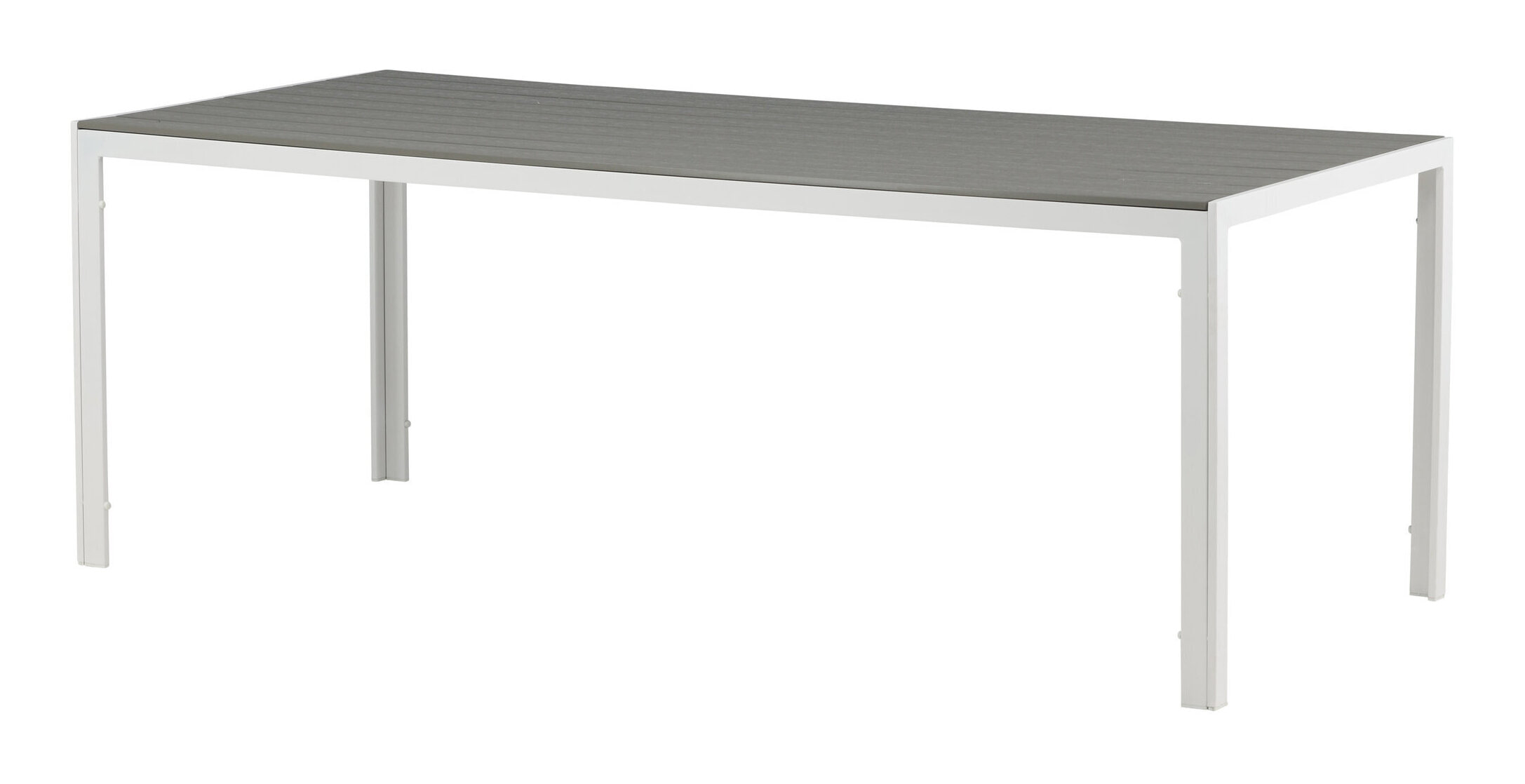 Nohr Tuintafel 'Erikka' 205 x 90cm, kleur Grijs