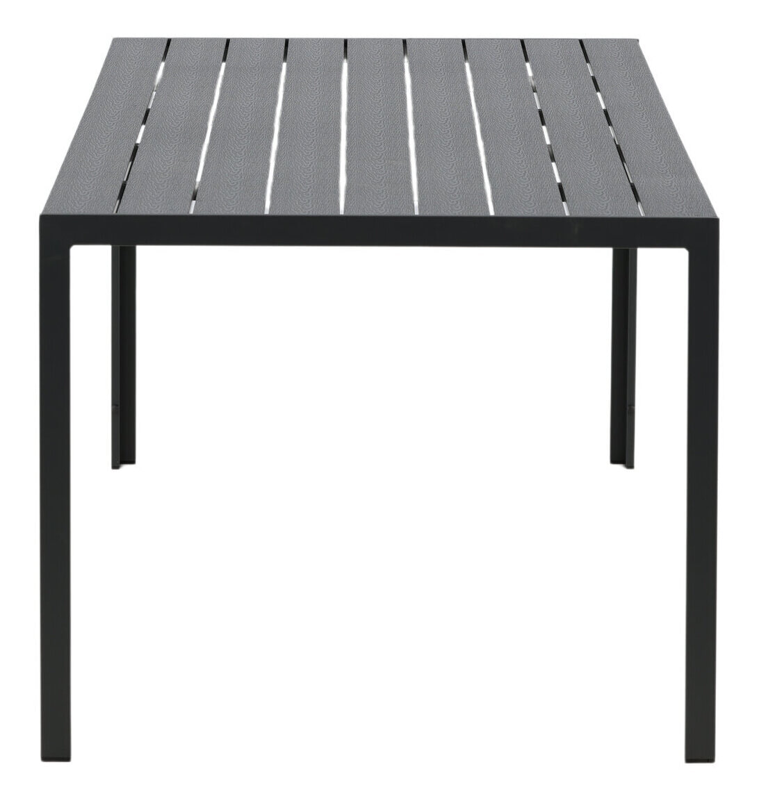 Nohr Tuintafel 'Erikka' 205 x 90cm, kleur Zwart
