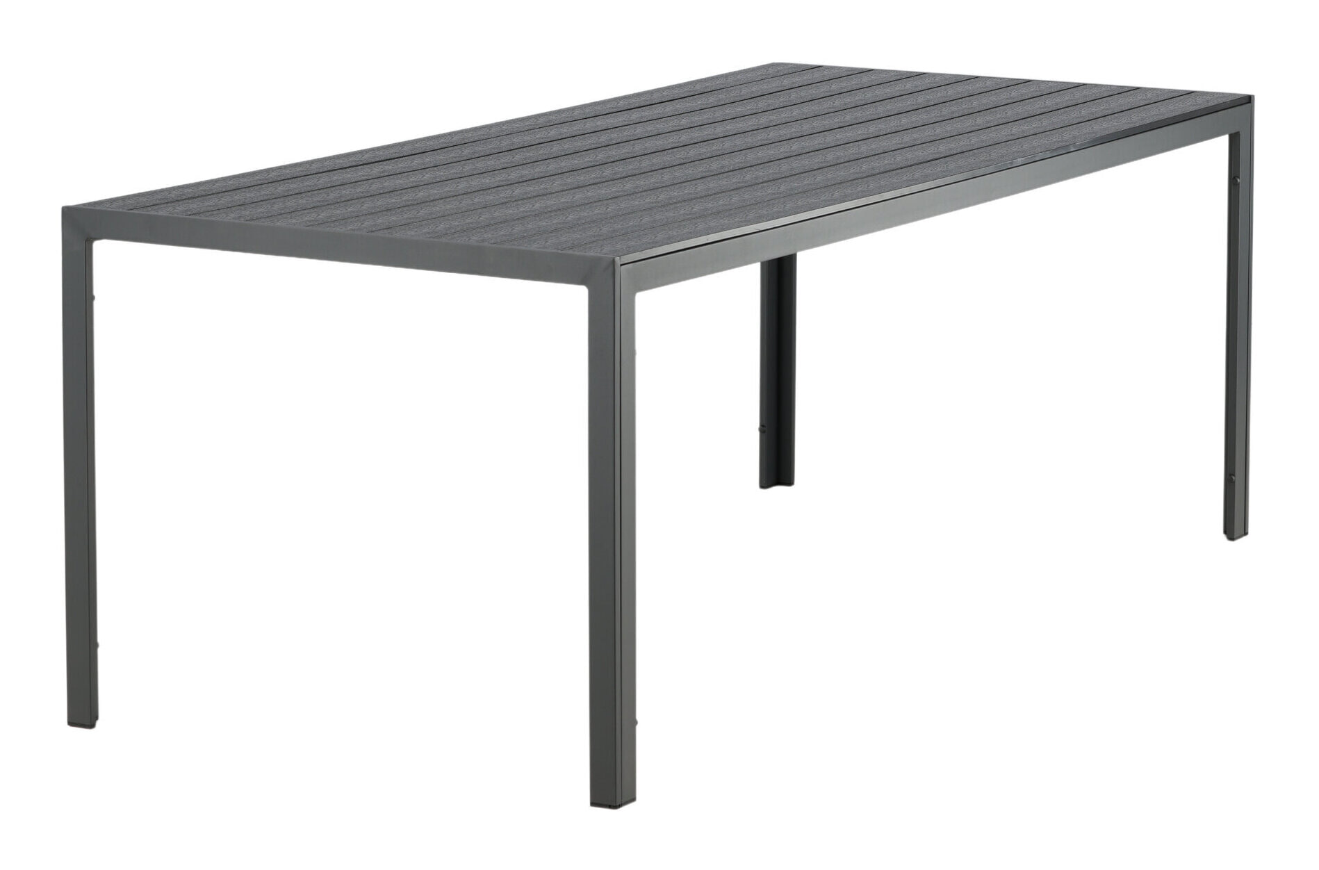 Nohr Tuintafel 'Erikka' 205 x 90cm, kleur Zwart
