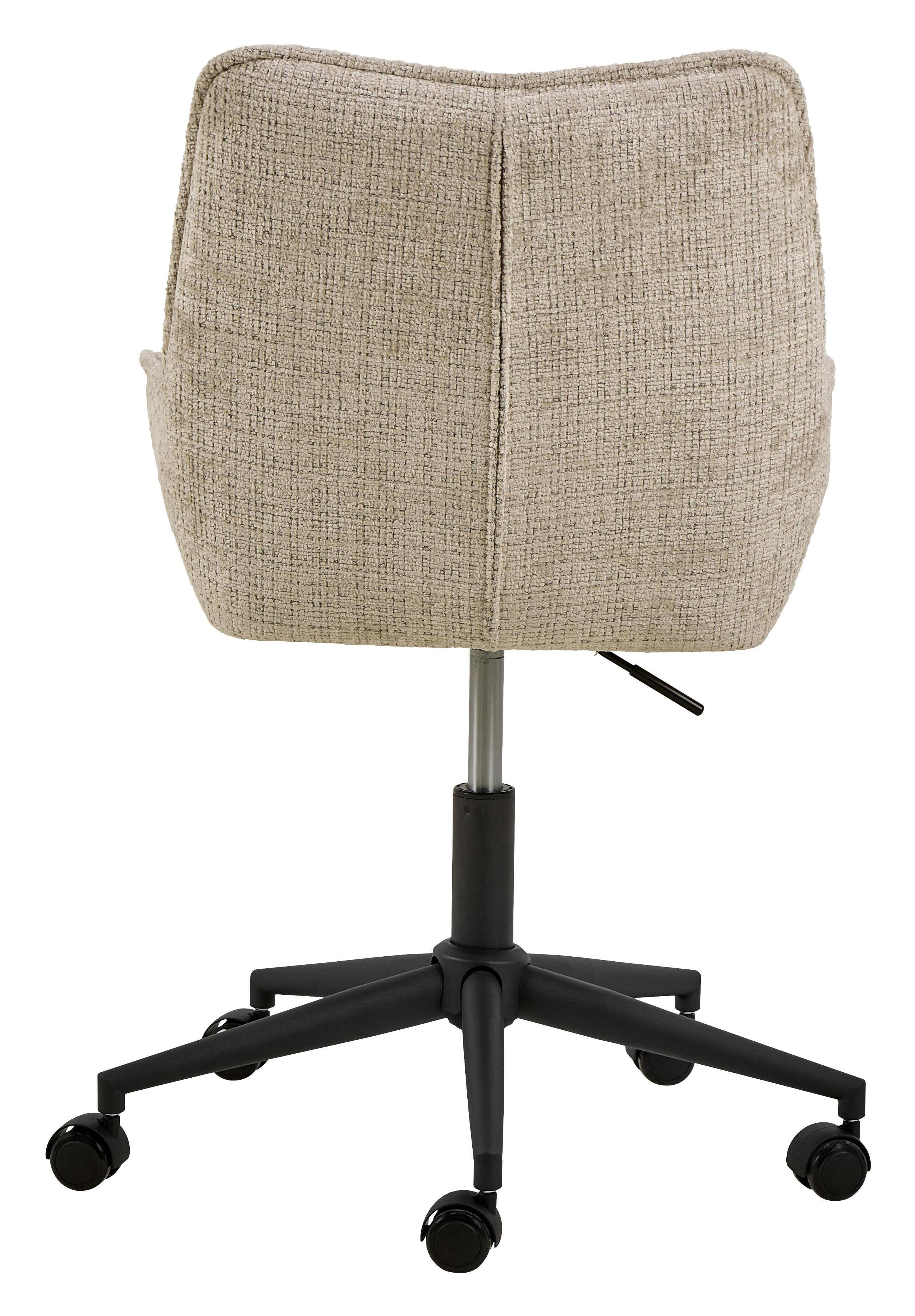 Bendt Bureaustoel 'Erika' Chenille, kleur Beige