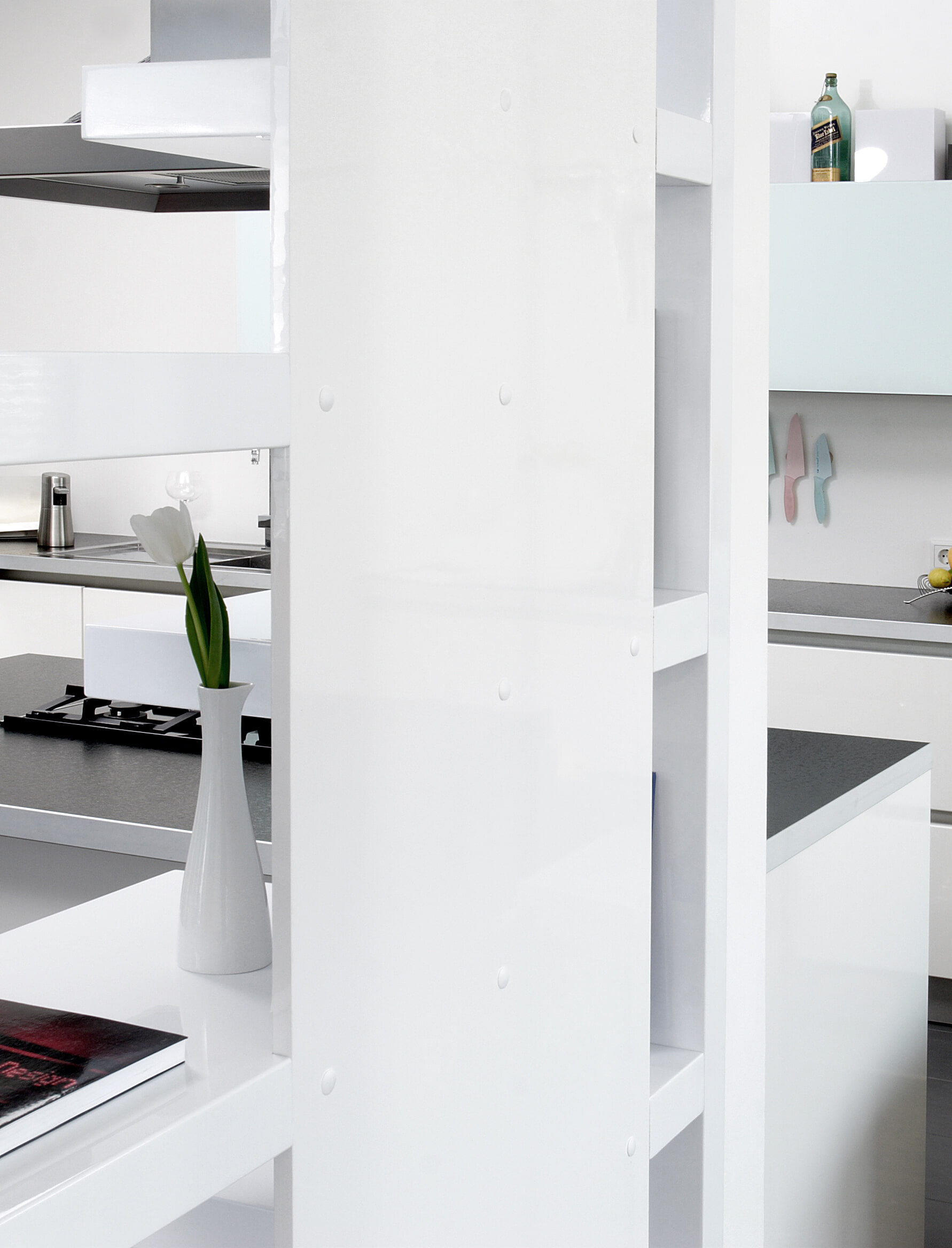 Artistiq Wandkast 'Jodi' 200 x 200cm, kleur Wit