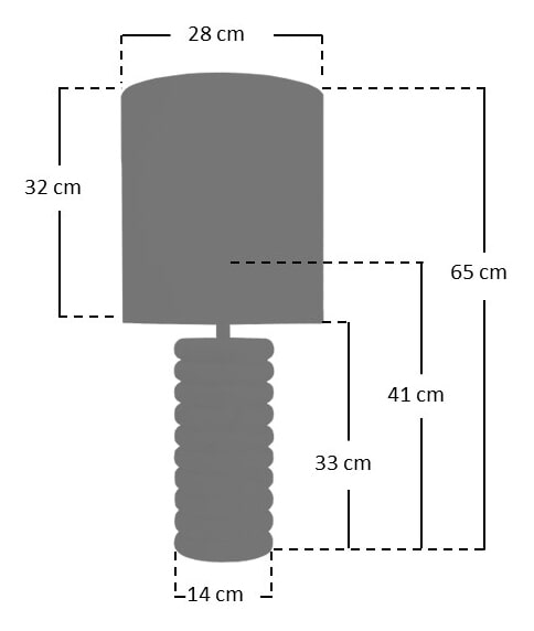 J-Line Windlicht 'Camile' Rotan, kleur Wit J-Line Windlicht 'Camile' Rotan, kleur Wit