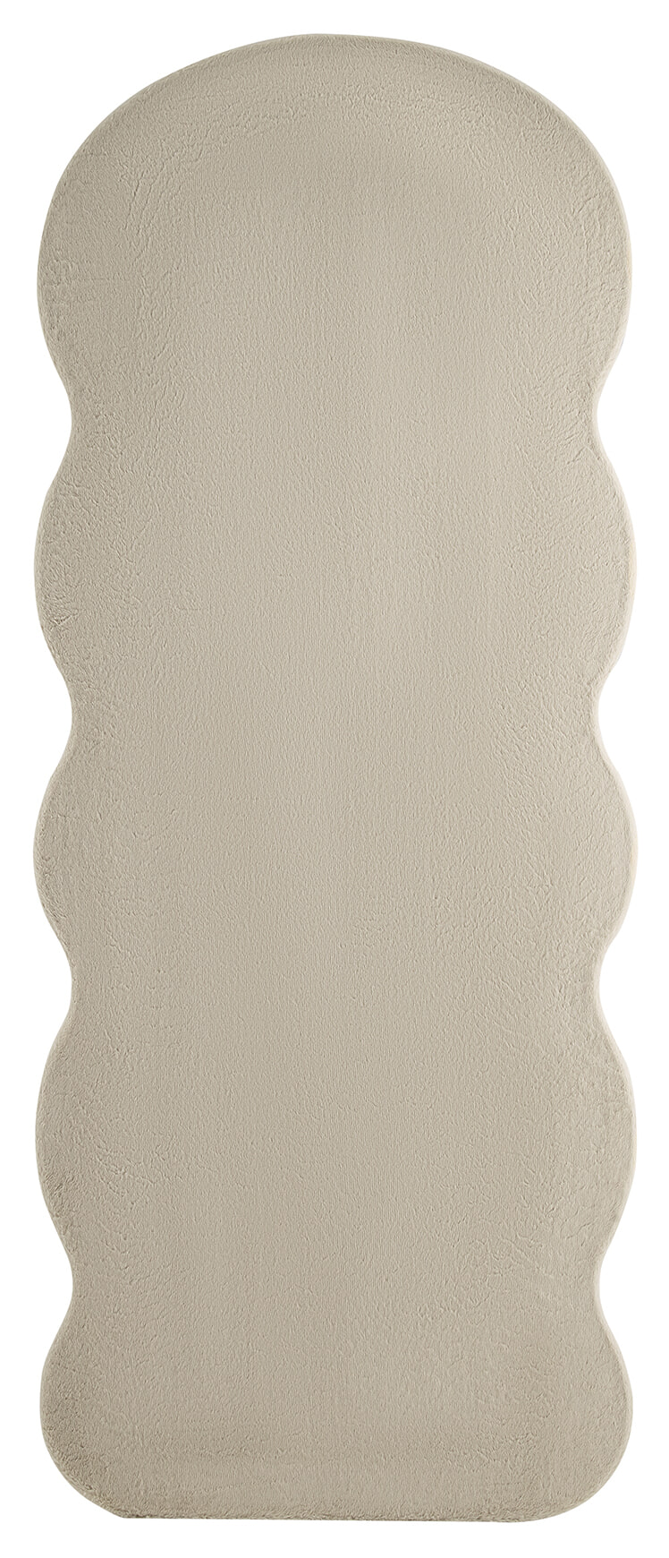 Artistiq Organische Spiegel 'Loria' Imitatiebont 170 x 70cm, kleur champagne