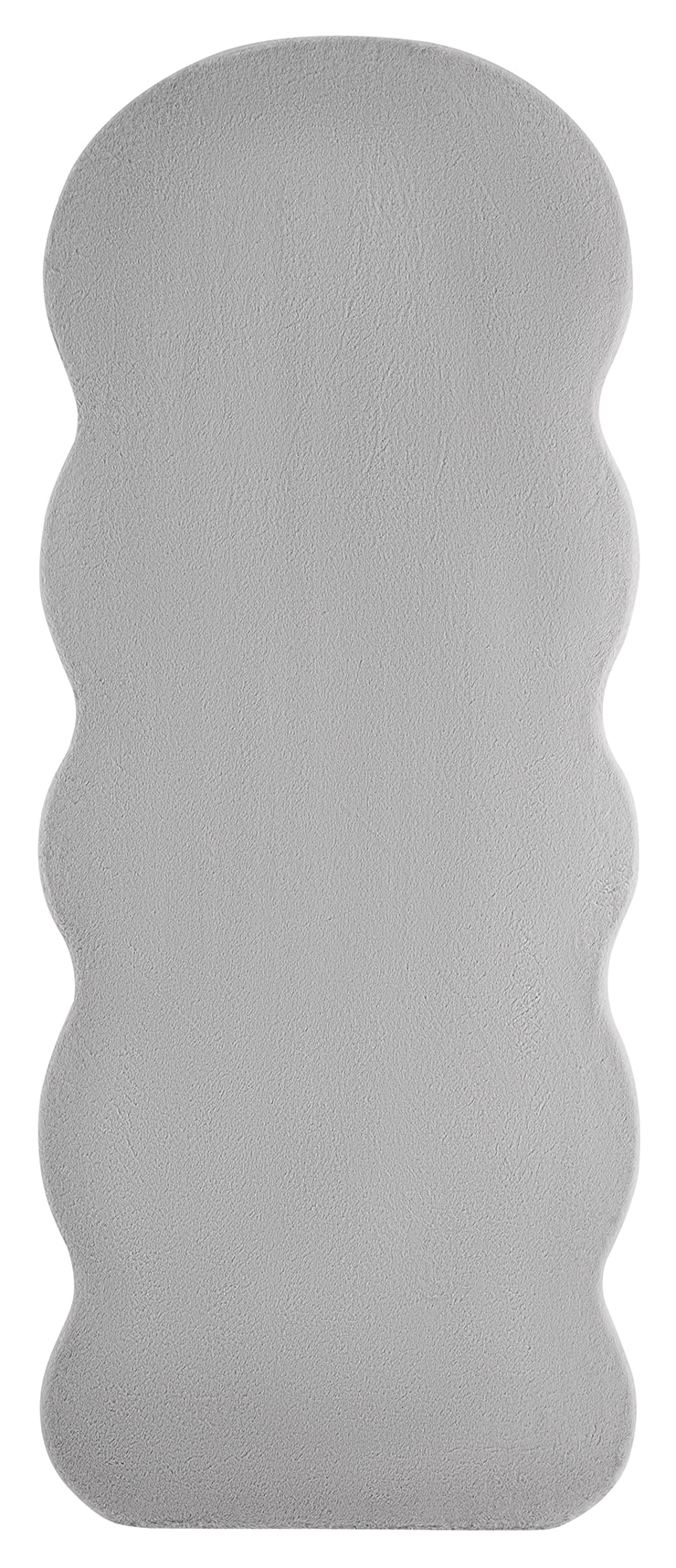 Artistiq Organische Spiegel 'Loria' Imitatiebont 170 x 70cm, kleur lichtgrijs