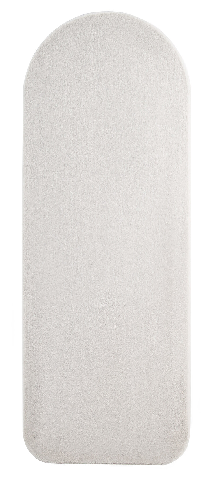 Artistiq Gebogen Spiegel 'Giorgio' Imitatiebont 160 x 60cm, kleur beige