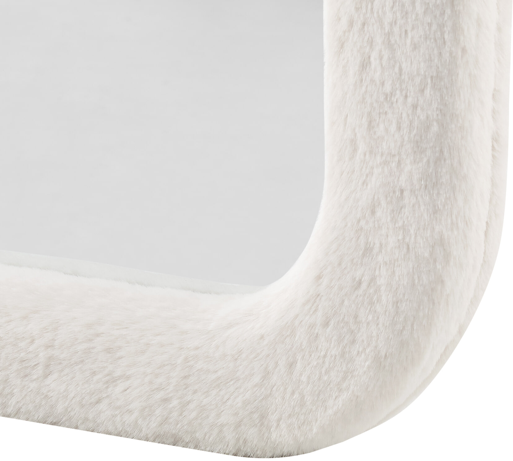 Artistiq Gebogen Spiegel 'Giorgio' Imitatiebont 160 x 60cm, kleur beige