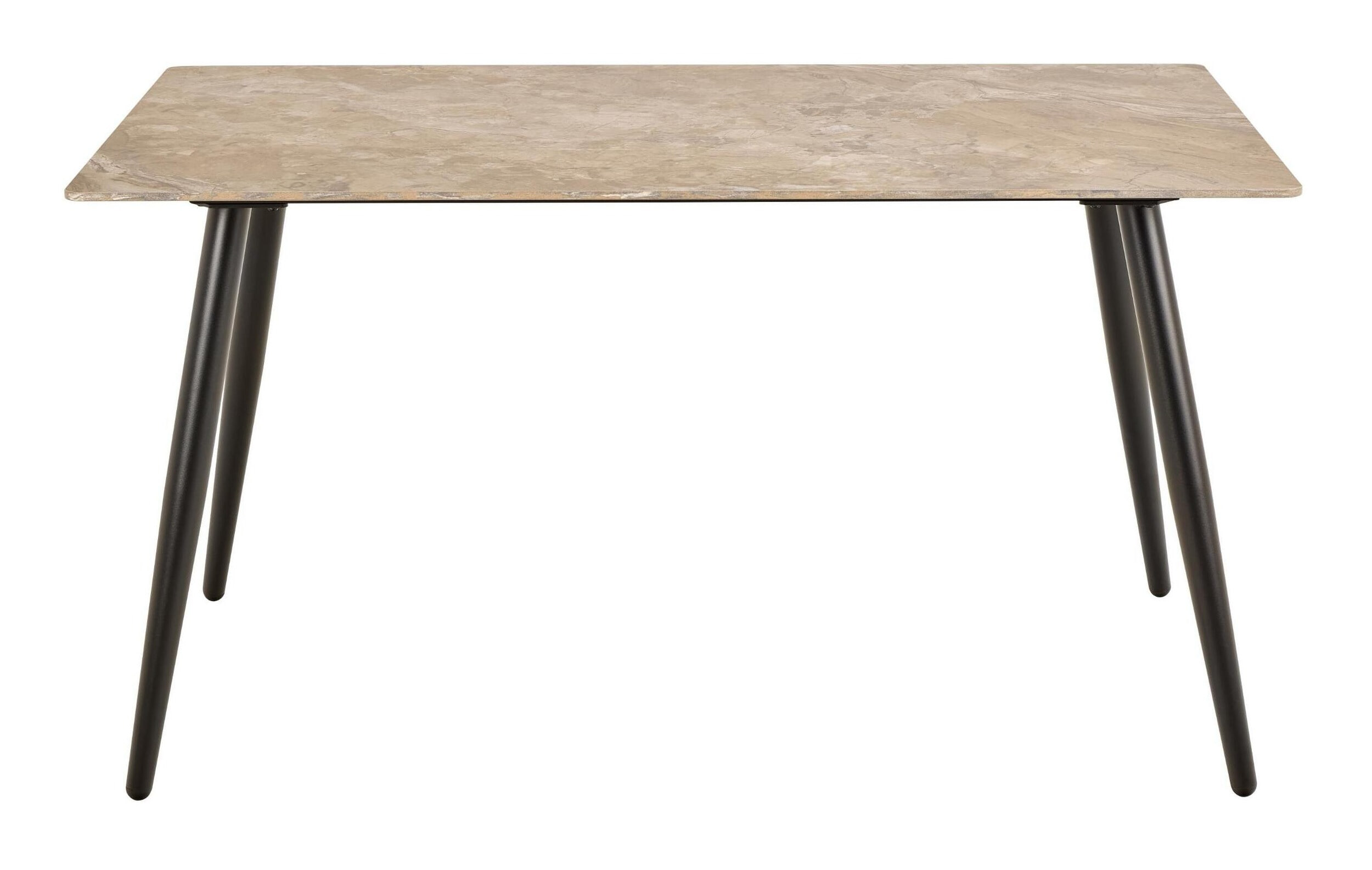 Bendt Eettafel 'Ib' Keramiek, 140 x 80cm, kleur Bruin