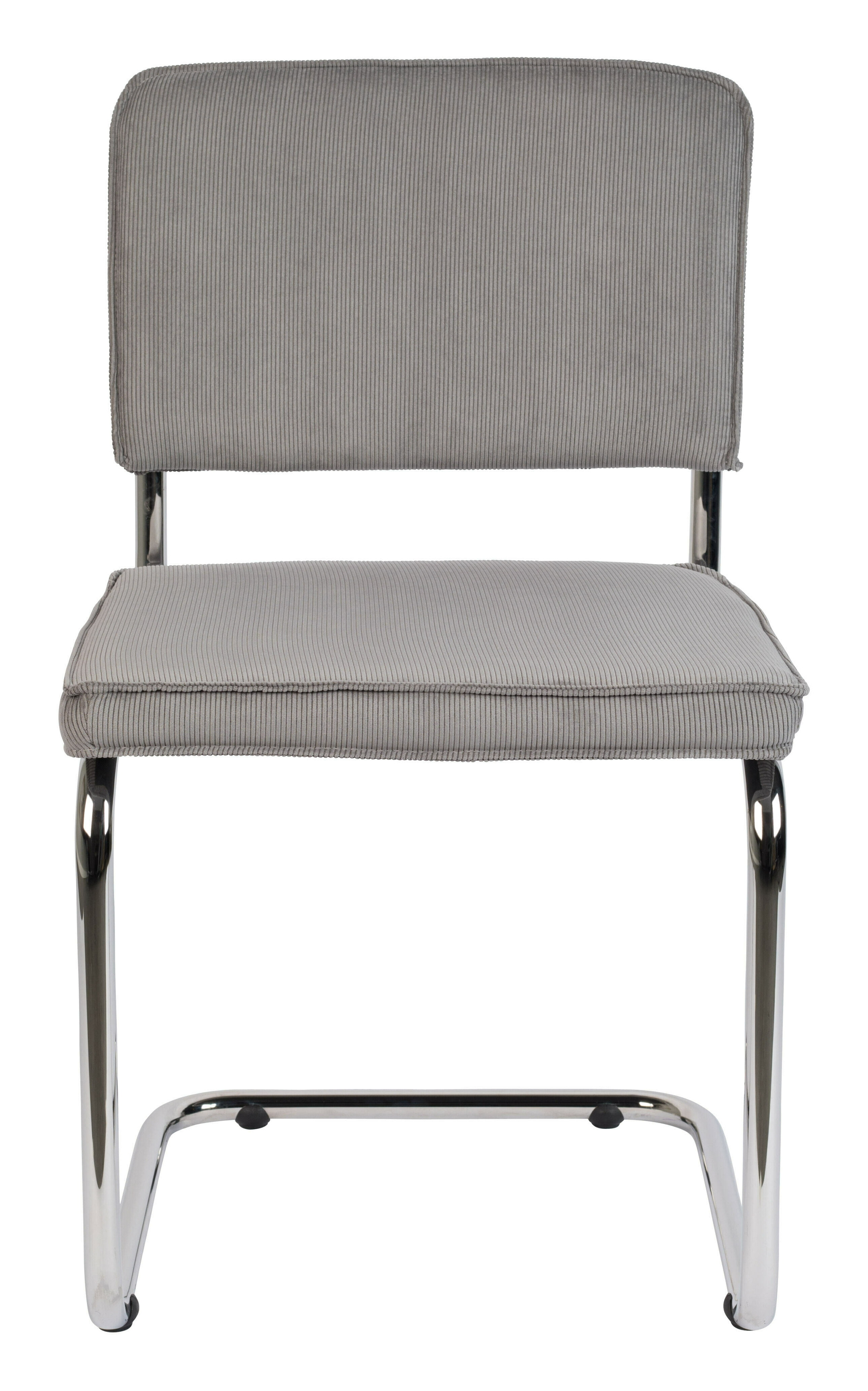 Zuiver Eetkamerstoel 'Ridge' Rib, kleur Lichtgrijs