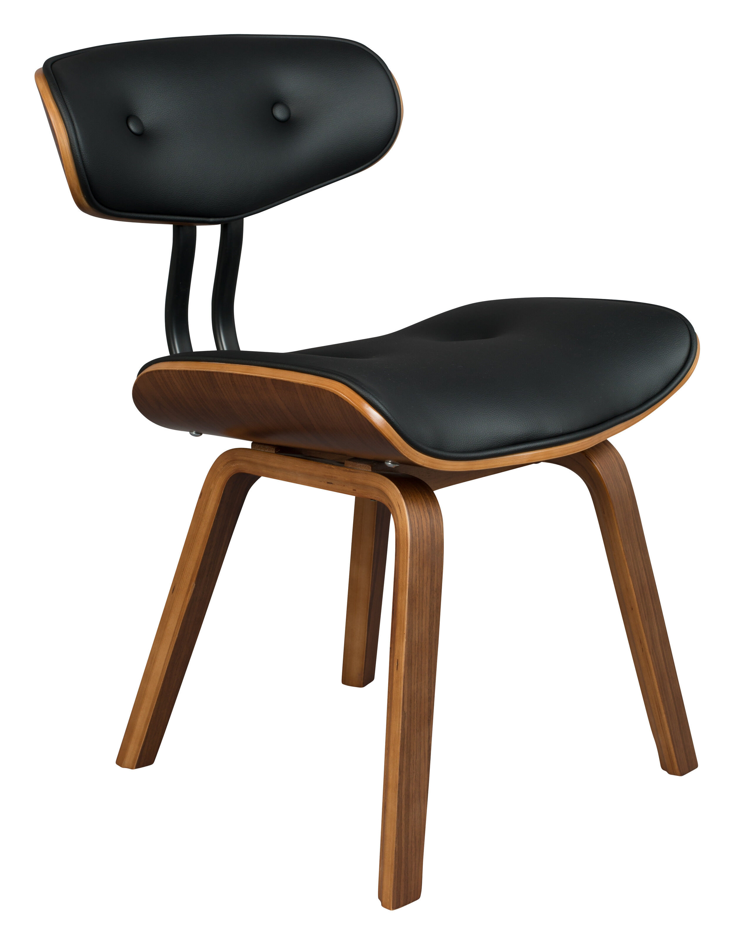 Dutchbone Eetkamerstoel 'Blackwood' kleur Bruin