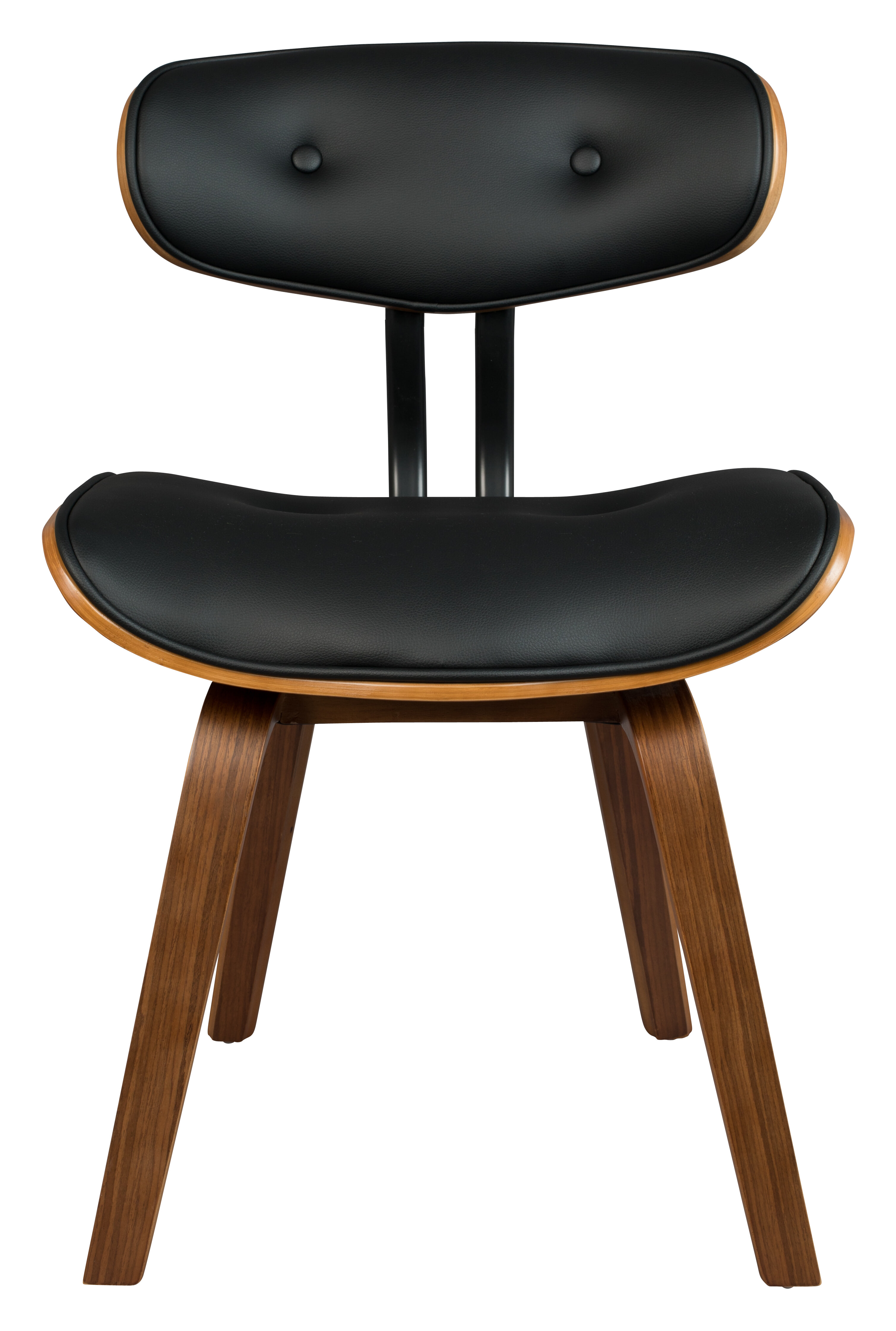 Dutchbone Eetkamerstoel 'Blackwood' kleur Bruin