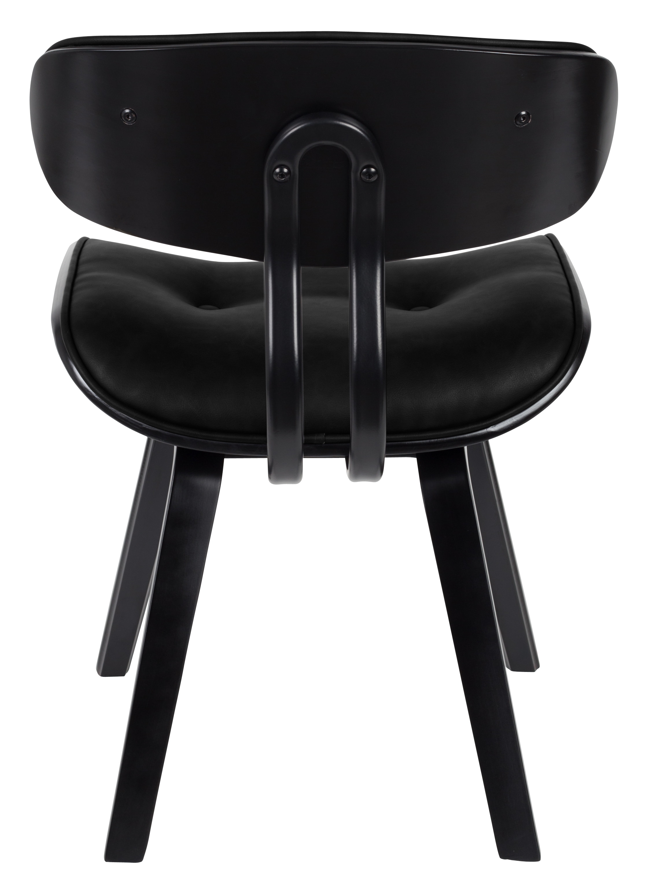 Dutchbone Eetkamerstoel 'Blackwood' kleur Zwart