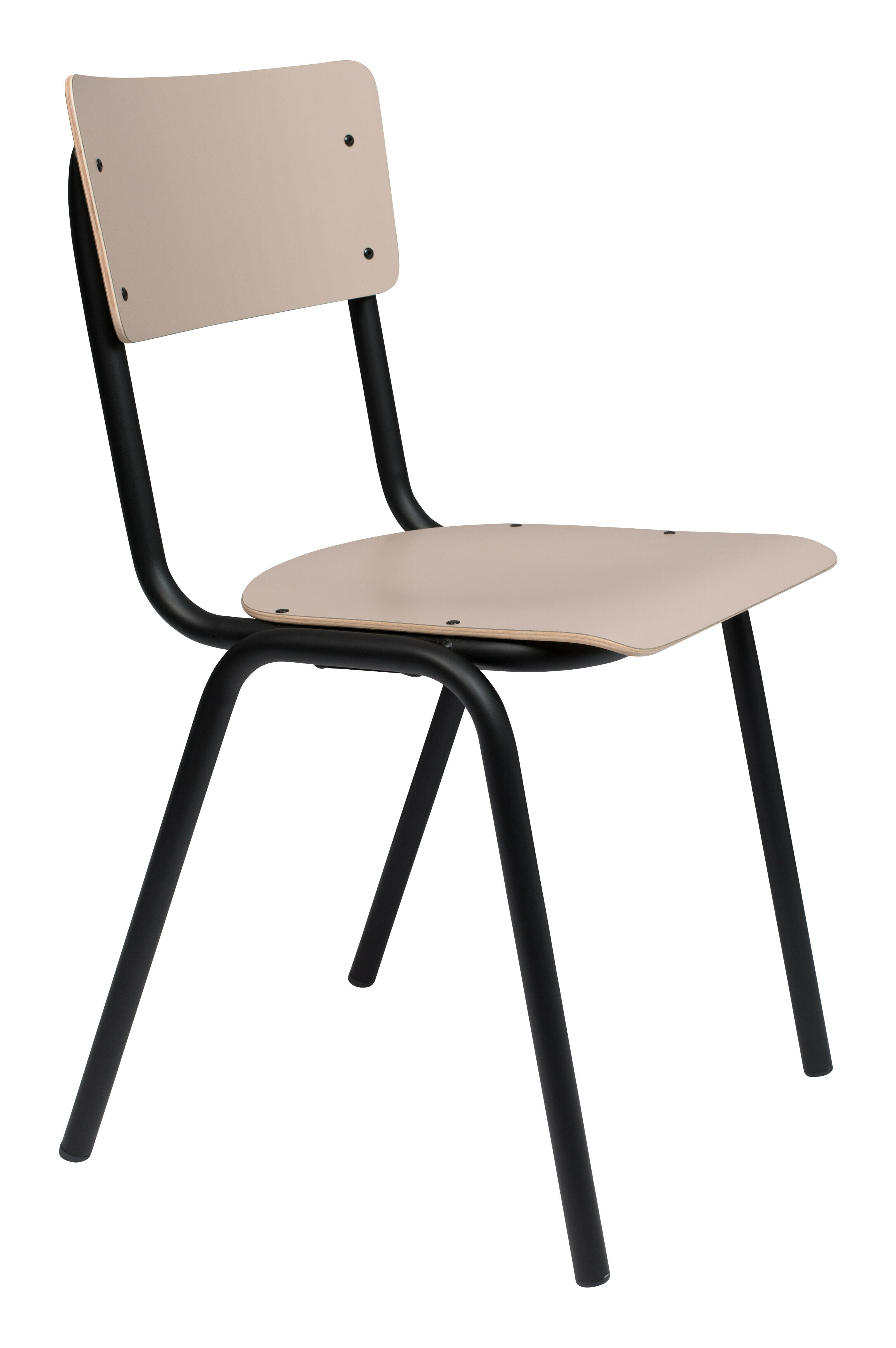 Zuiver Eetkamerstoel 'Back to School' Matte, kleur Beige