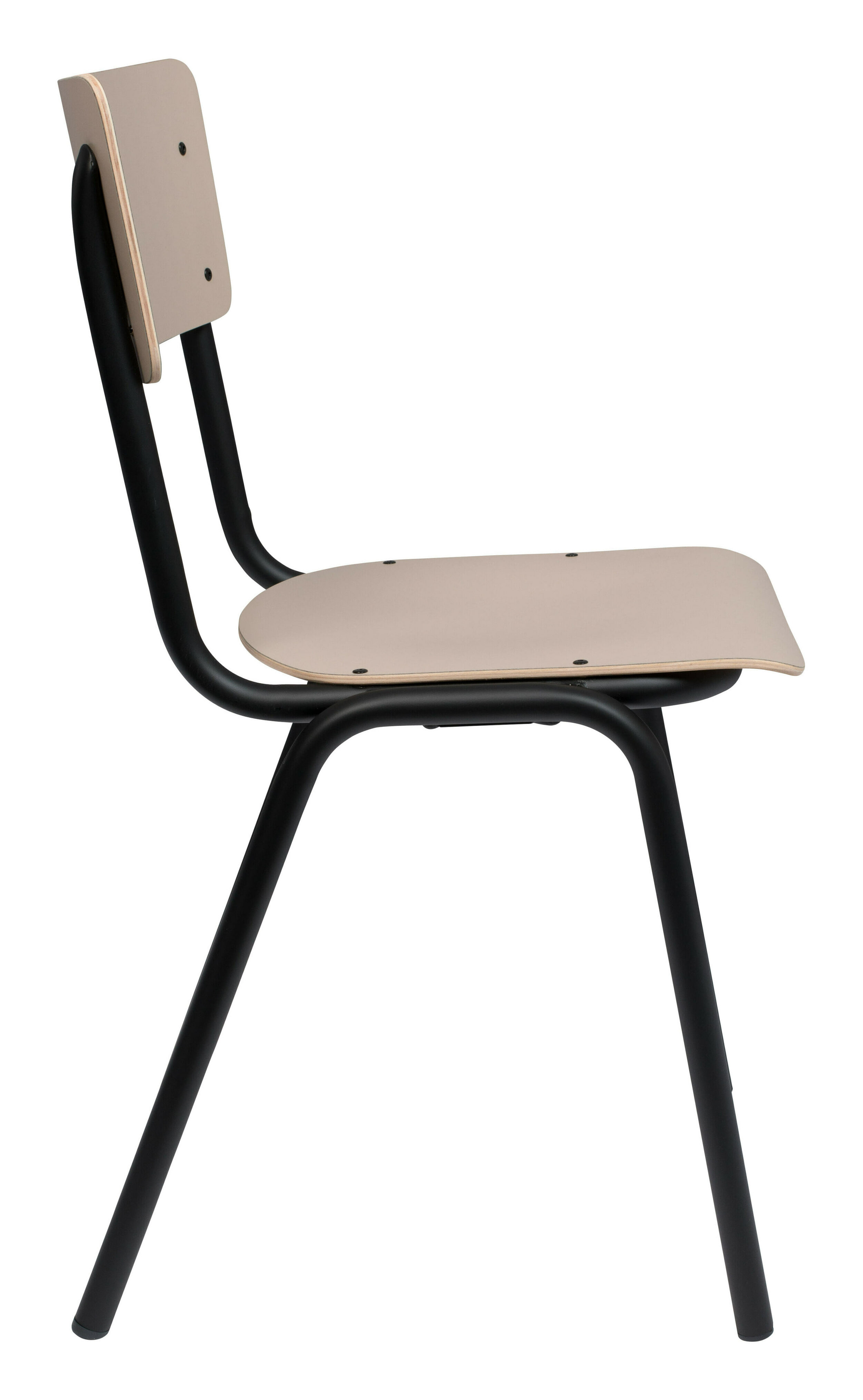 Zuiver Eetkamerstoel 'Back to School' Matte, kleur Beige