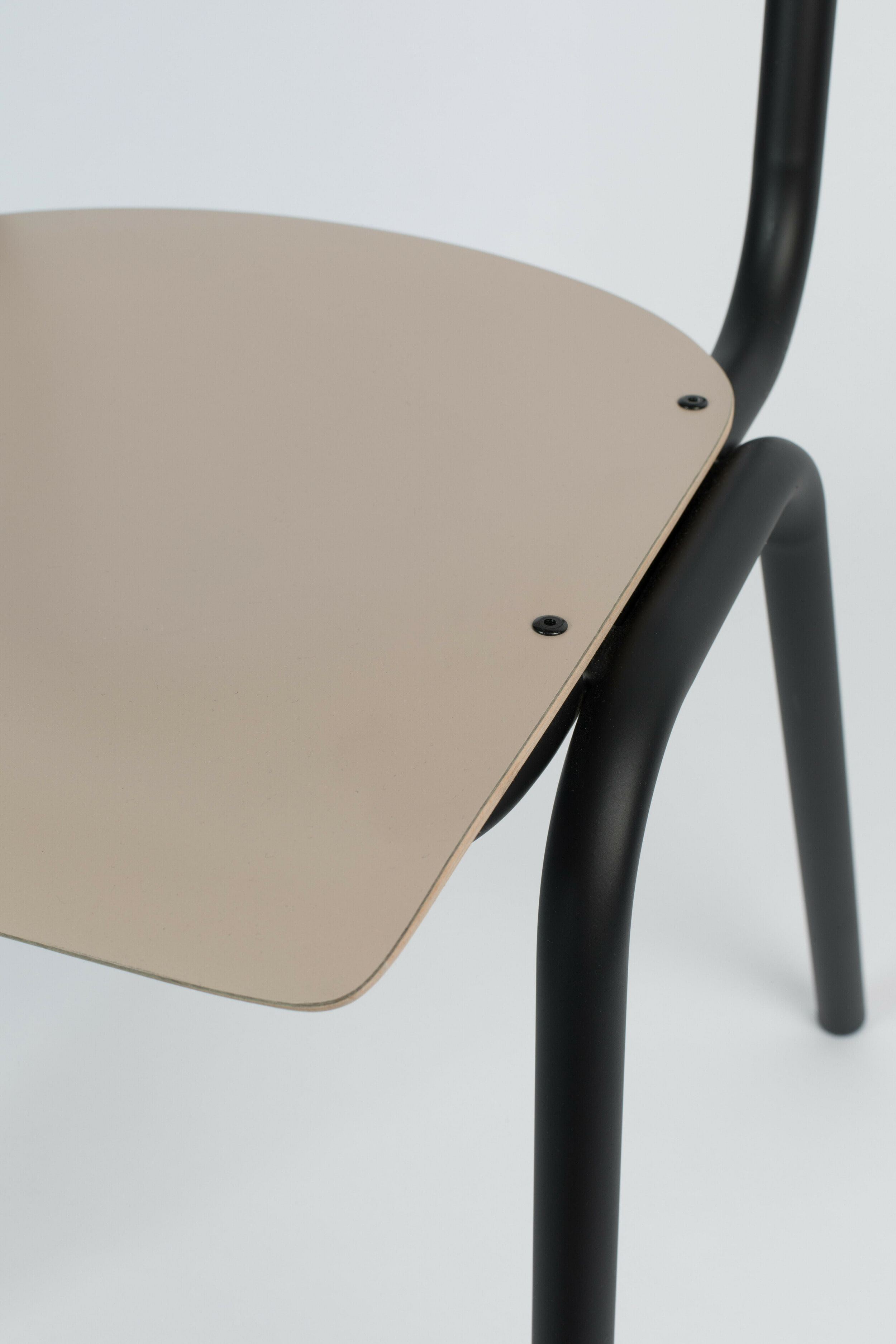 Zuiver Eetkamerstoel 'Back to School' Matte, kleur Beige