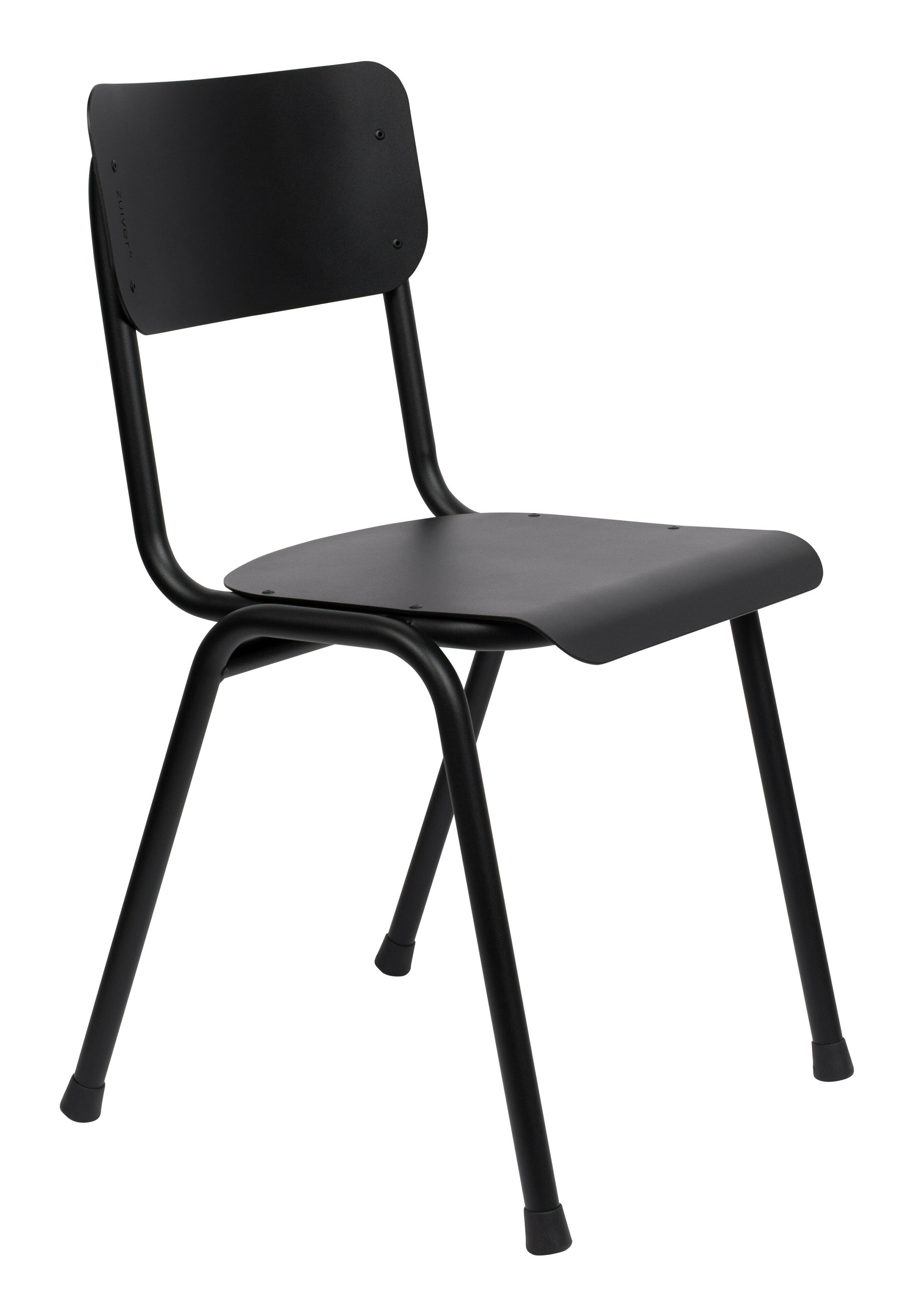 Zuiver Tuinstoel 'Back to School' kleur Zwart