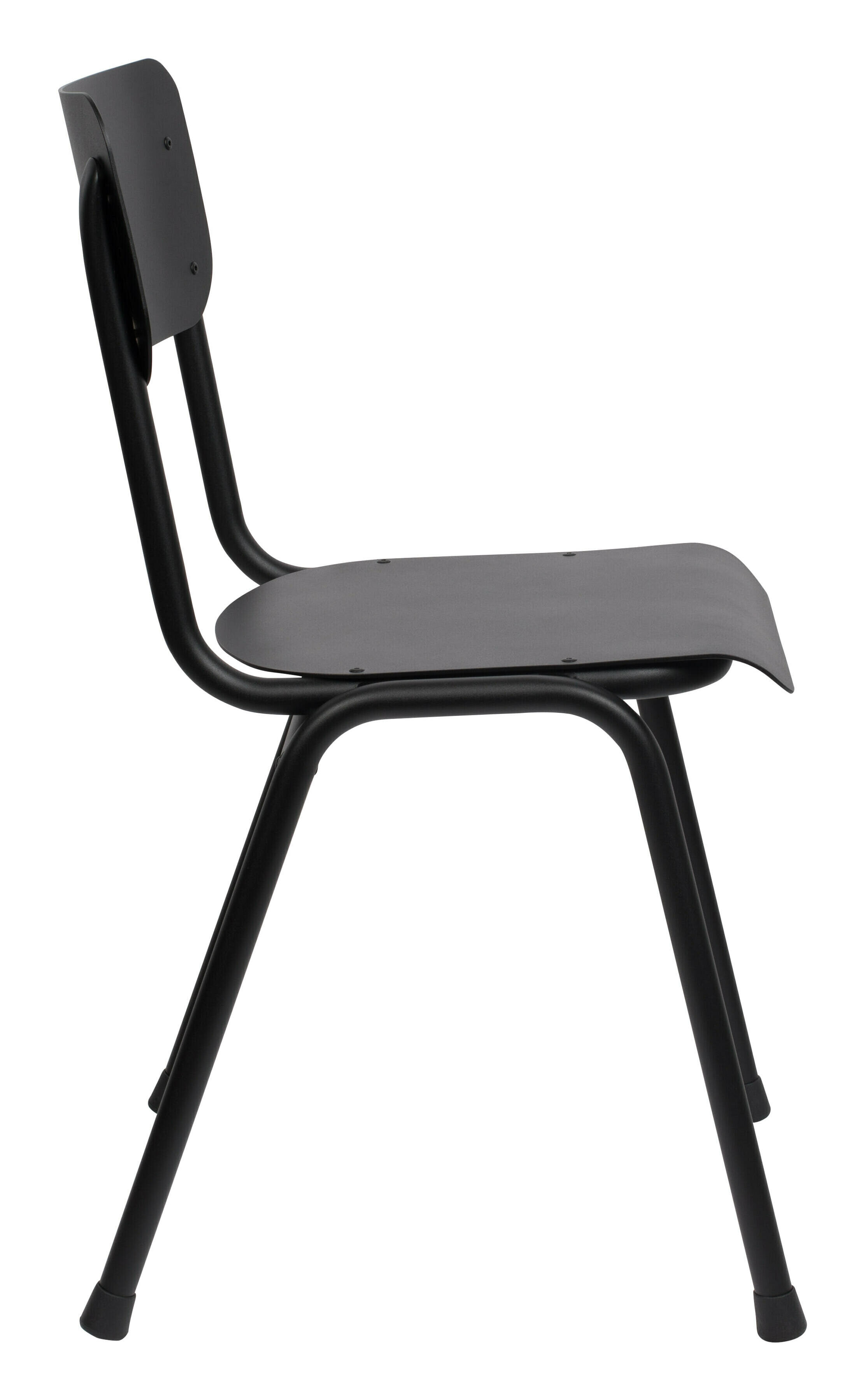 Zuiver Tuinstoel 'Back to School' kleur Zwart
