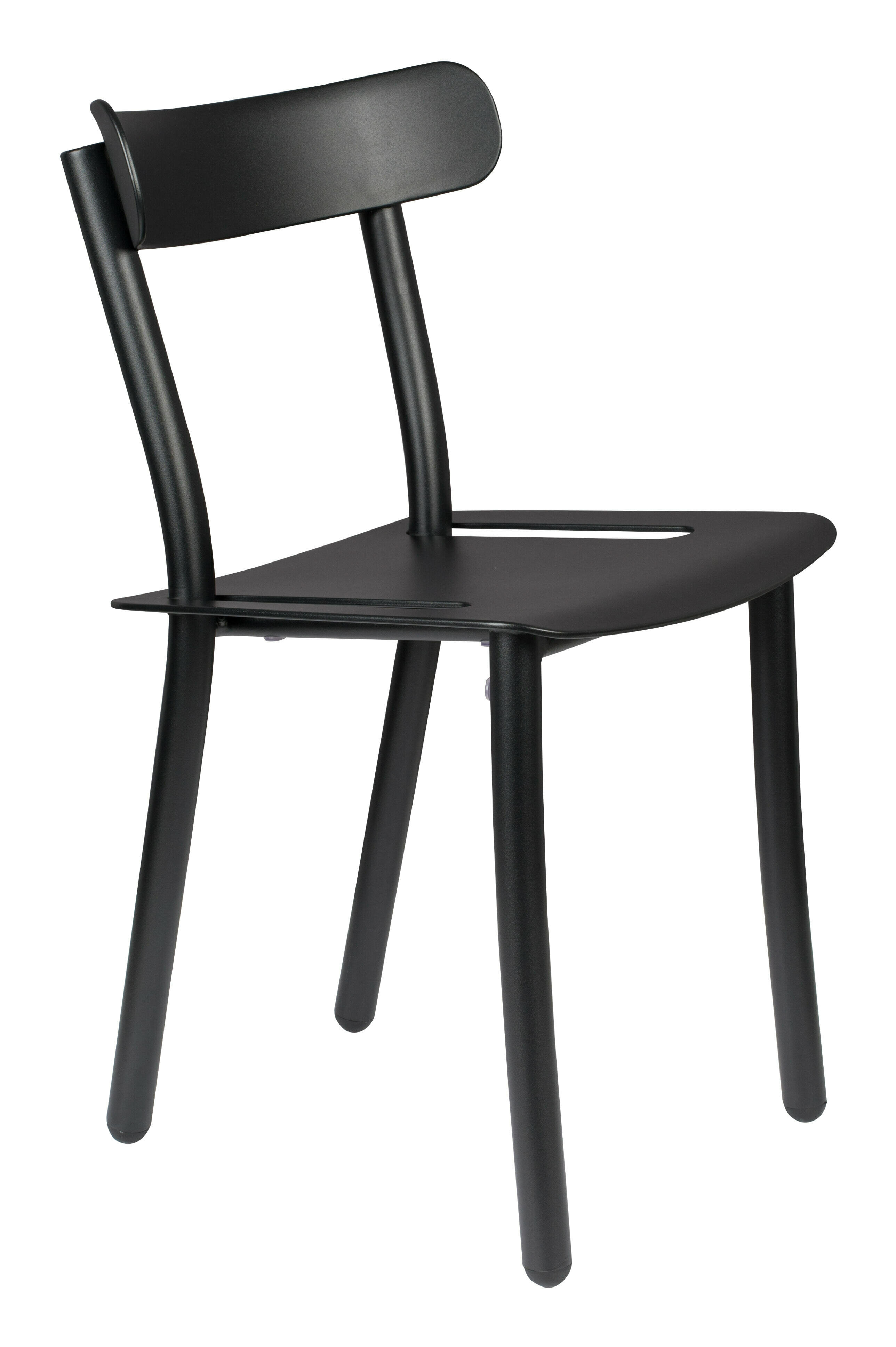 Zuiver Tuinstoel 'Friday' kleur Zwart